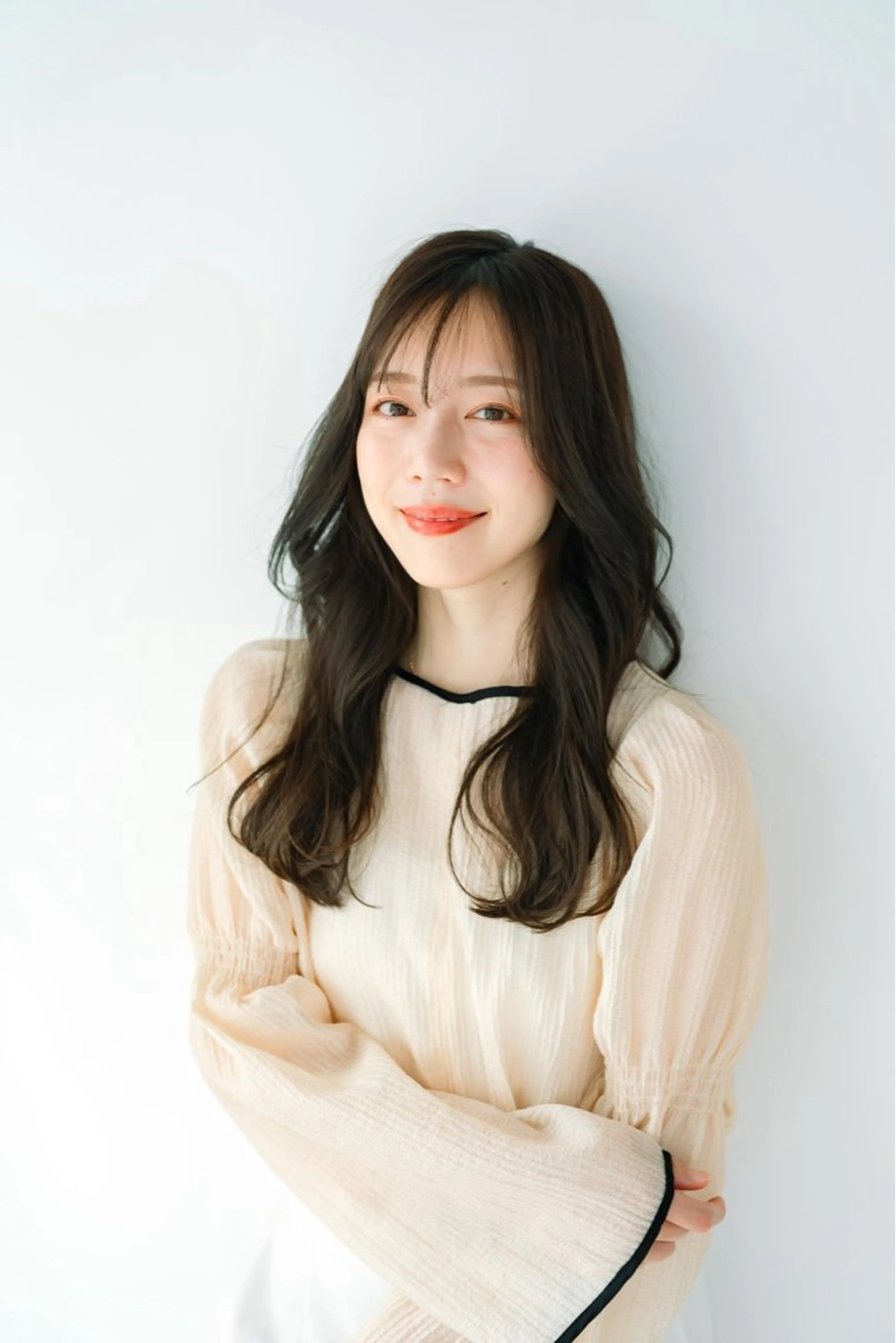 ロング 近藤 若菜のヘアスタイル