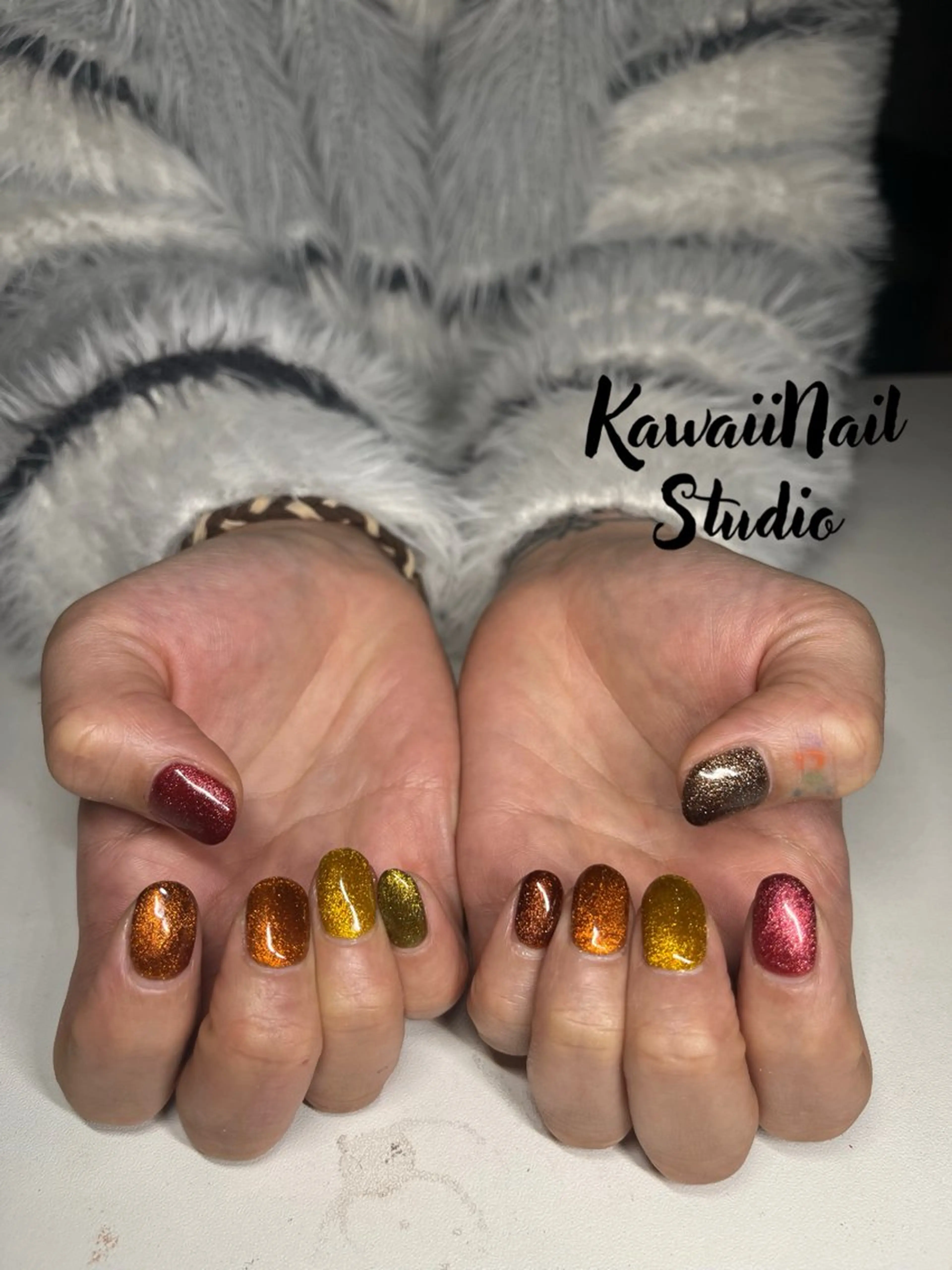 ネイル マグネットネイル Kawaii nail studio所属・Kawaiinail studioのネイルデザイン