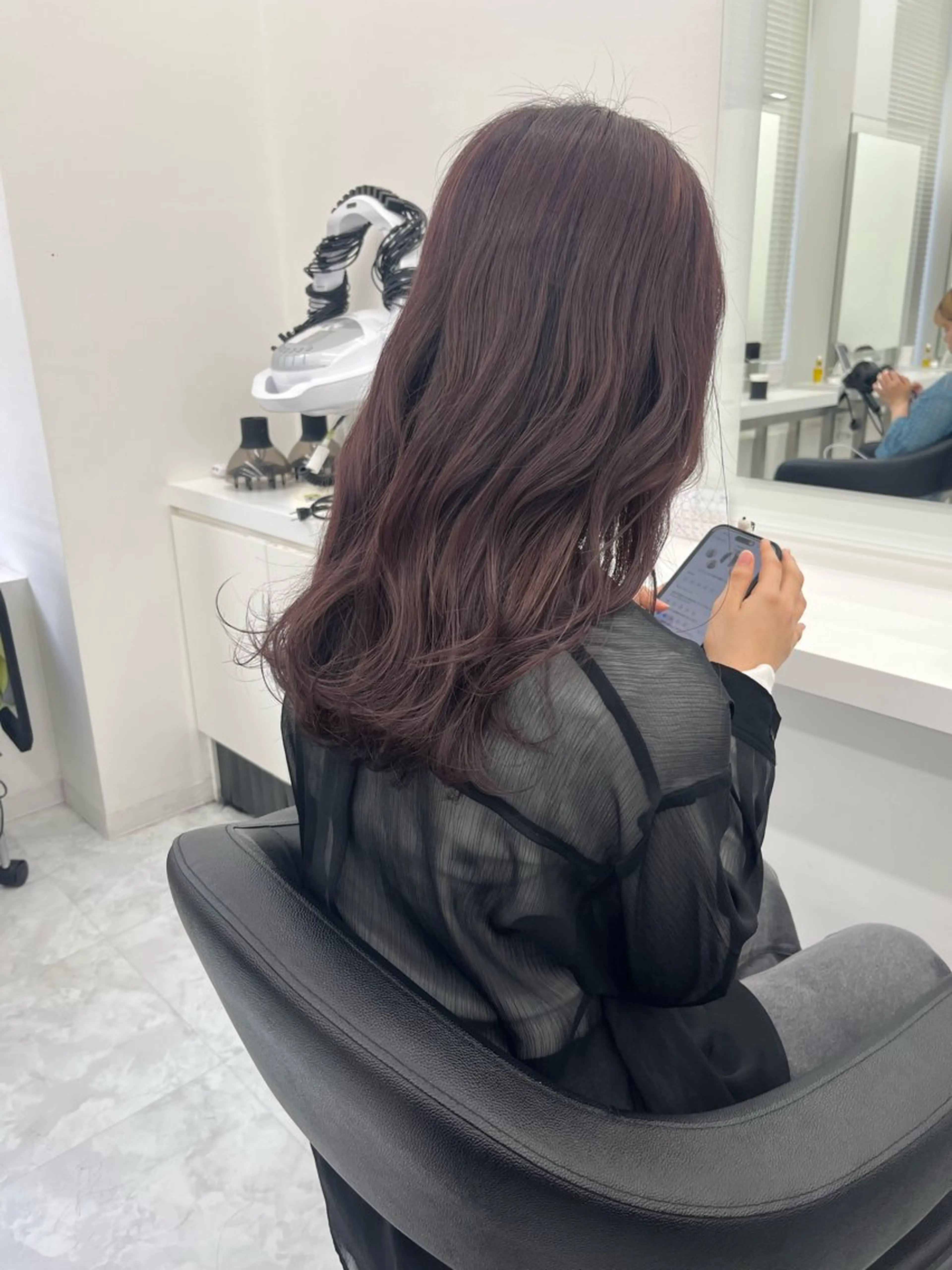 ロング カラー ラベンダーカラー ヘアカラー 💖トレンド夏 カラー💖FUTAのヘアスタイル