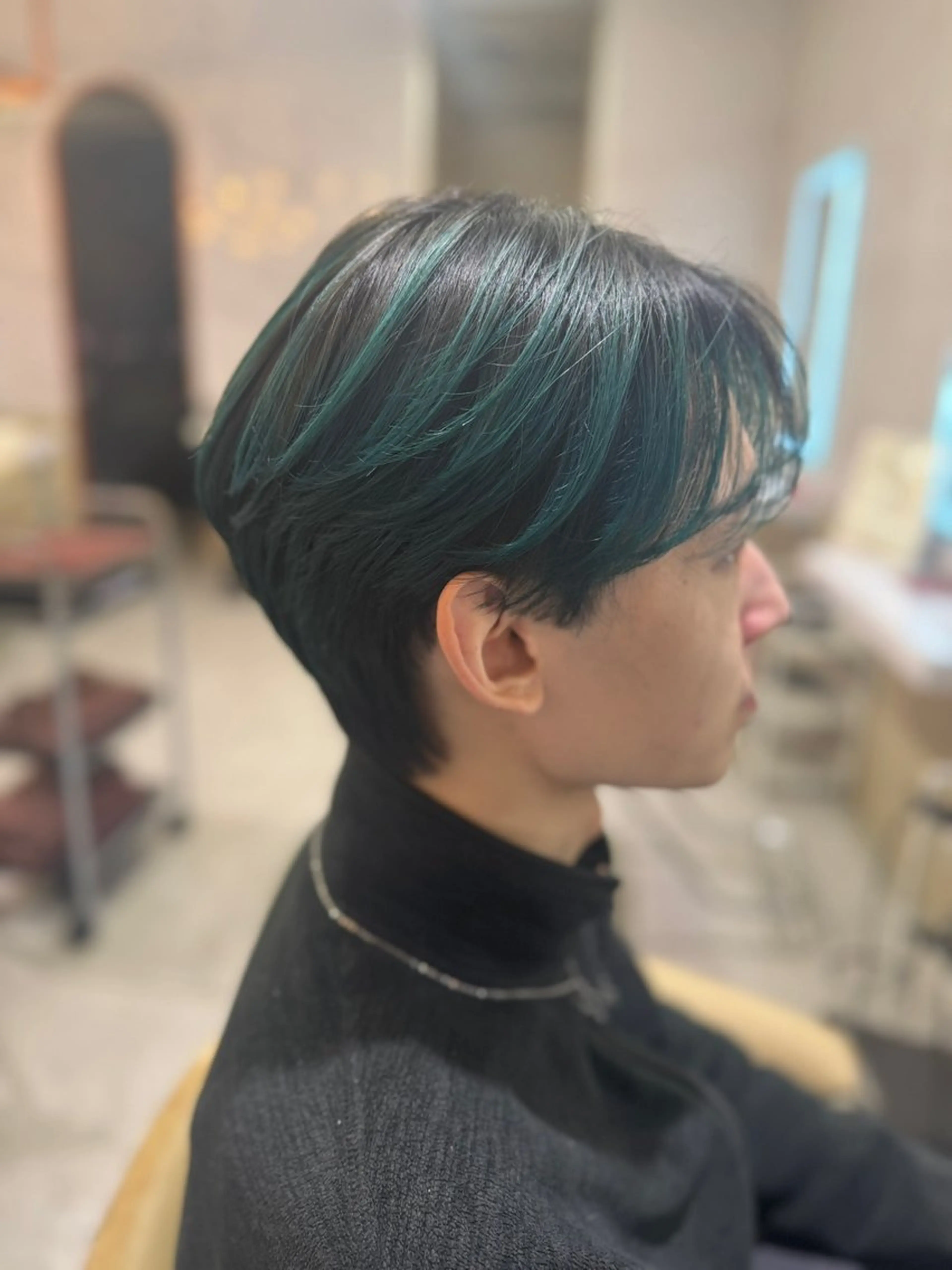 カラー メンズ amble luxe 伊畑優希のヘアスタイル