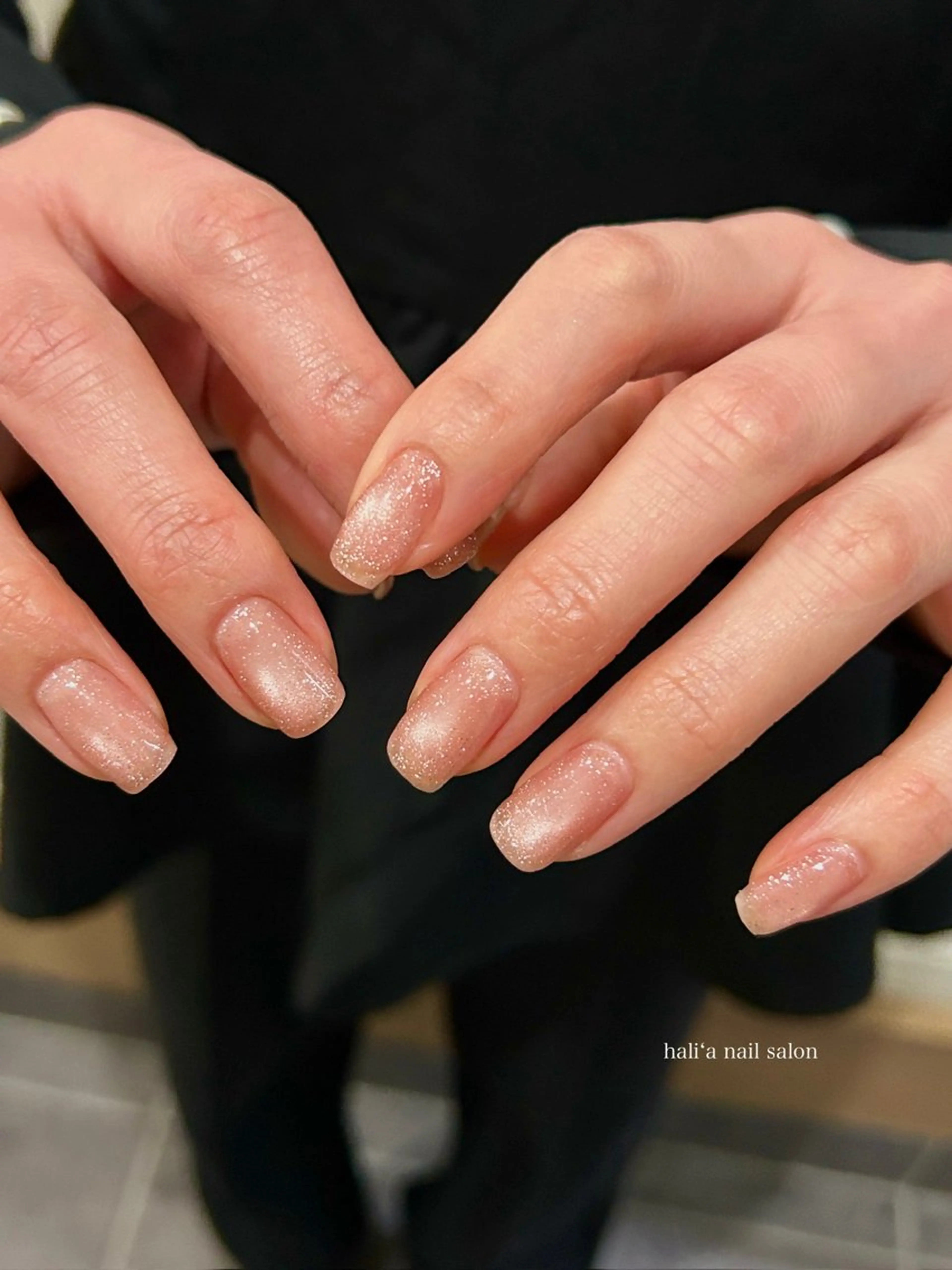 ネイル マグネットネイル ハンドネイル hali’a nailのネイルデザイン
