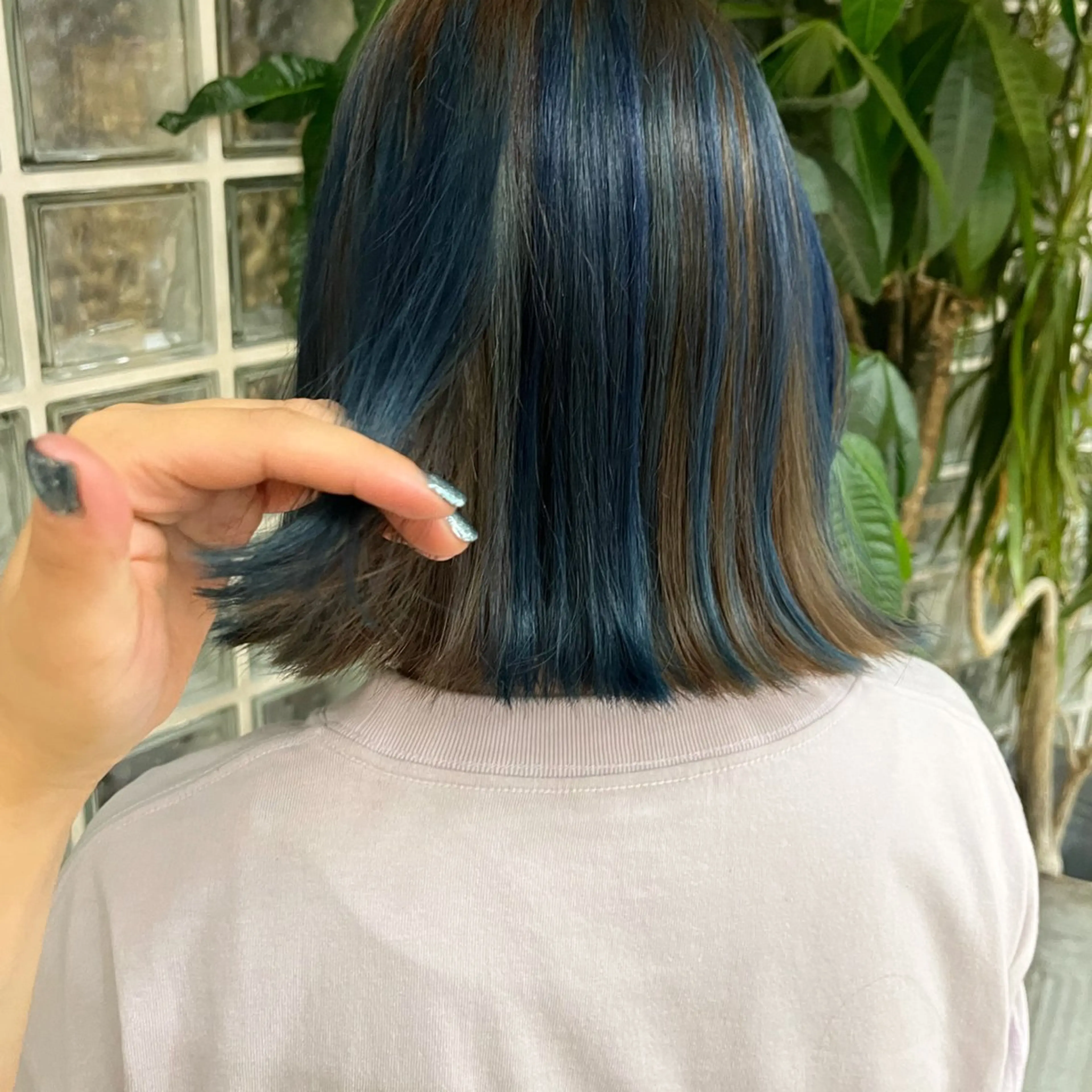 ミディアム カラー モリシゲ ヒカリ🦕🐬のヘアスタイル