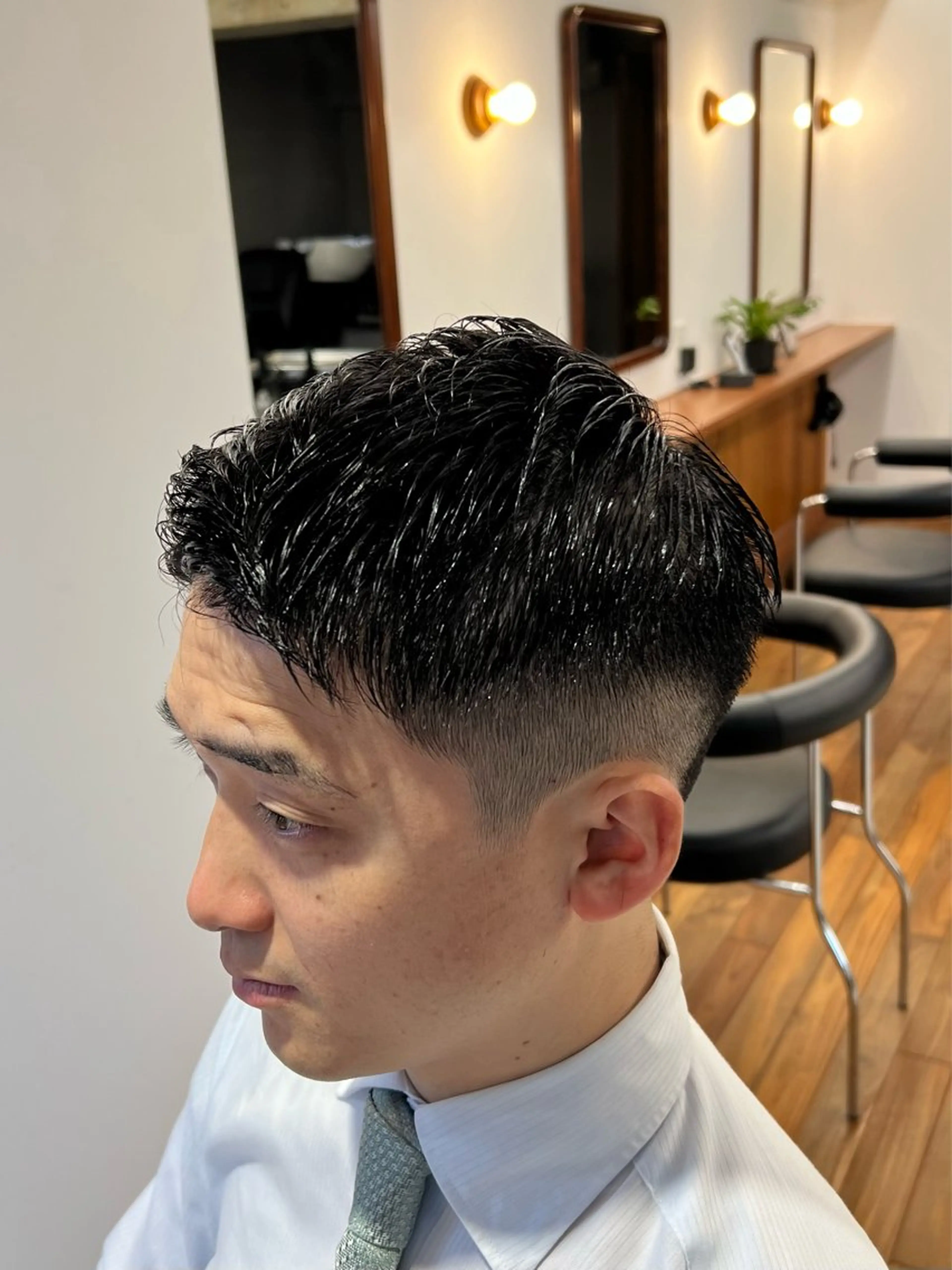 ショート メンズ カット メンズサロン✂️ スキンフェード伊藤陸のヘアスタイル