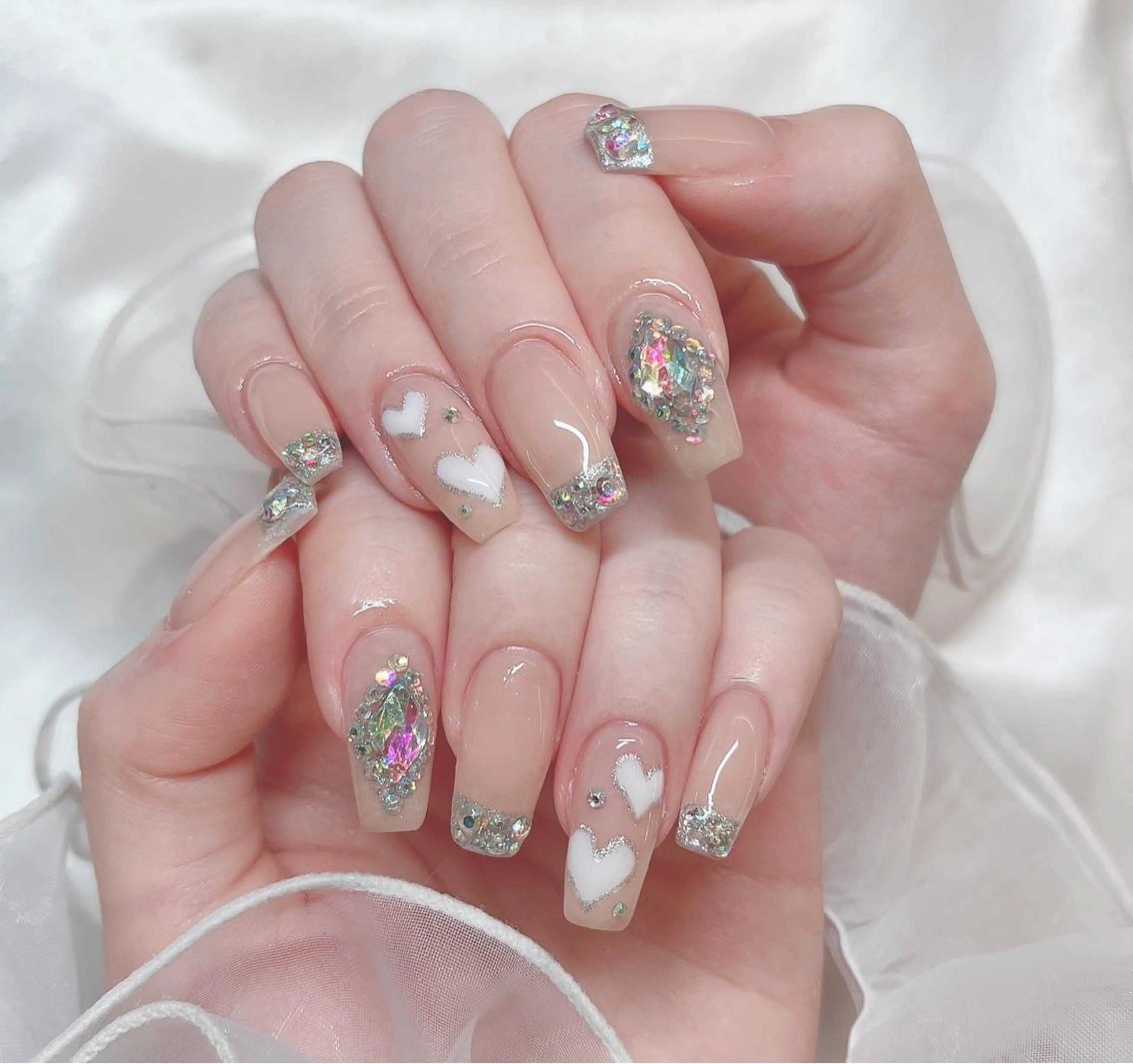 ネイル ハート nailsalon moca 堀江店所属・moca堀江店 momokaのネイルデザイン