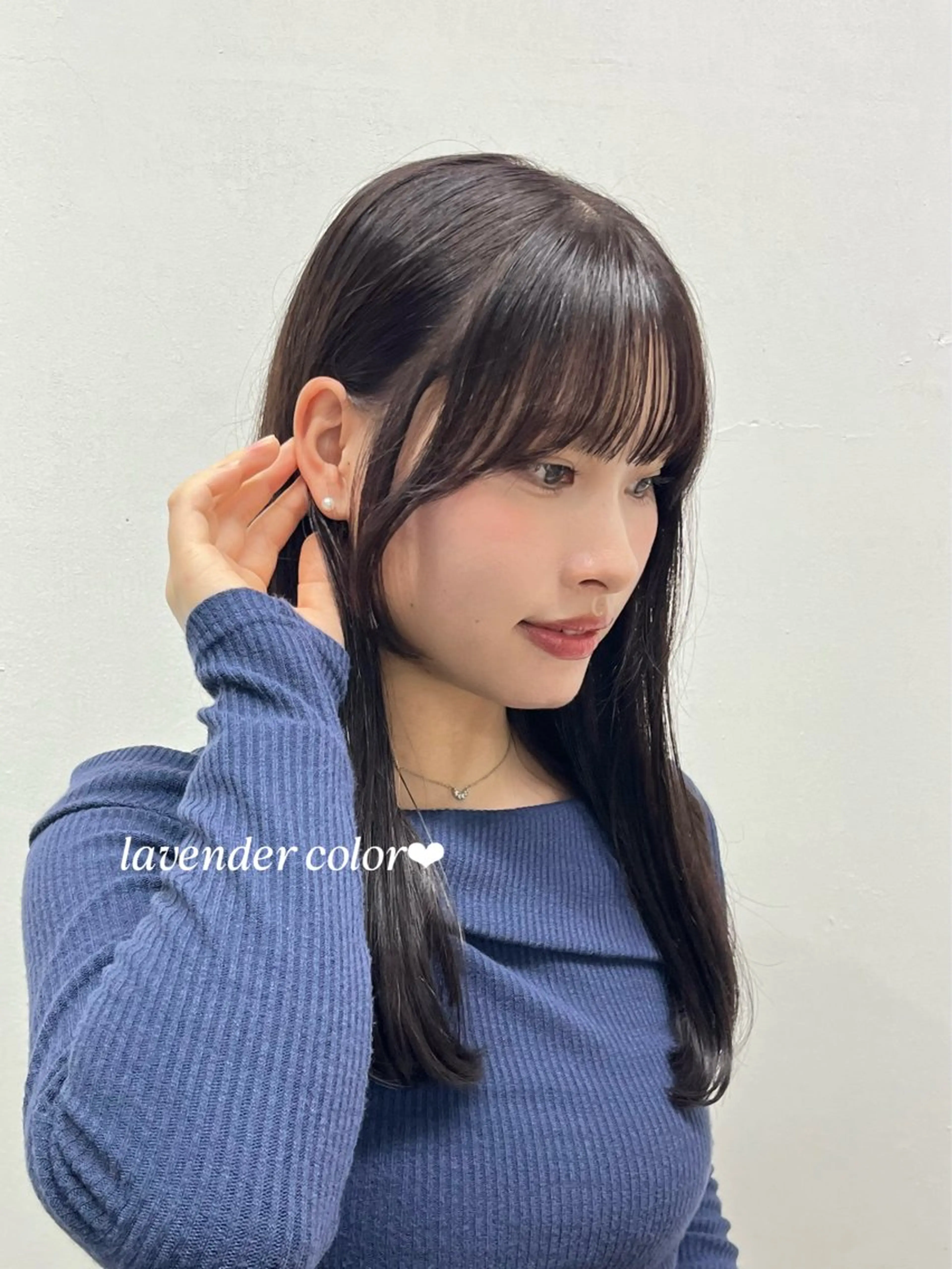 🩶ワンカラー+『艶髪』トリートメントの写真