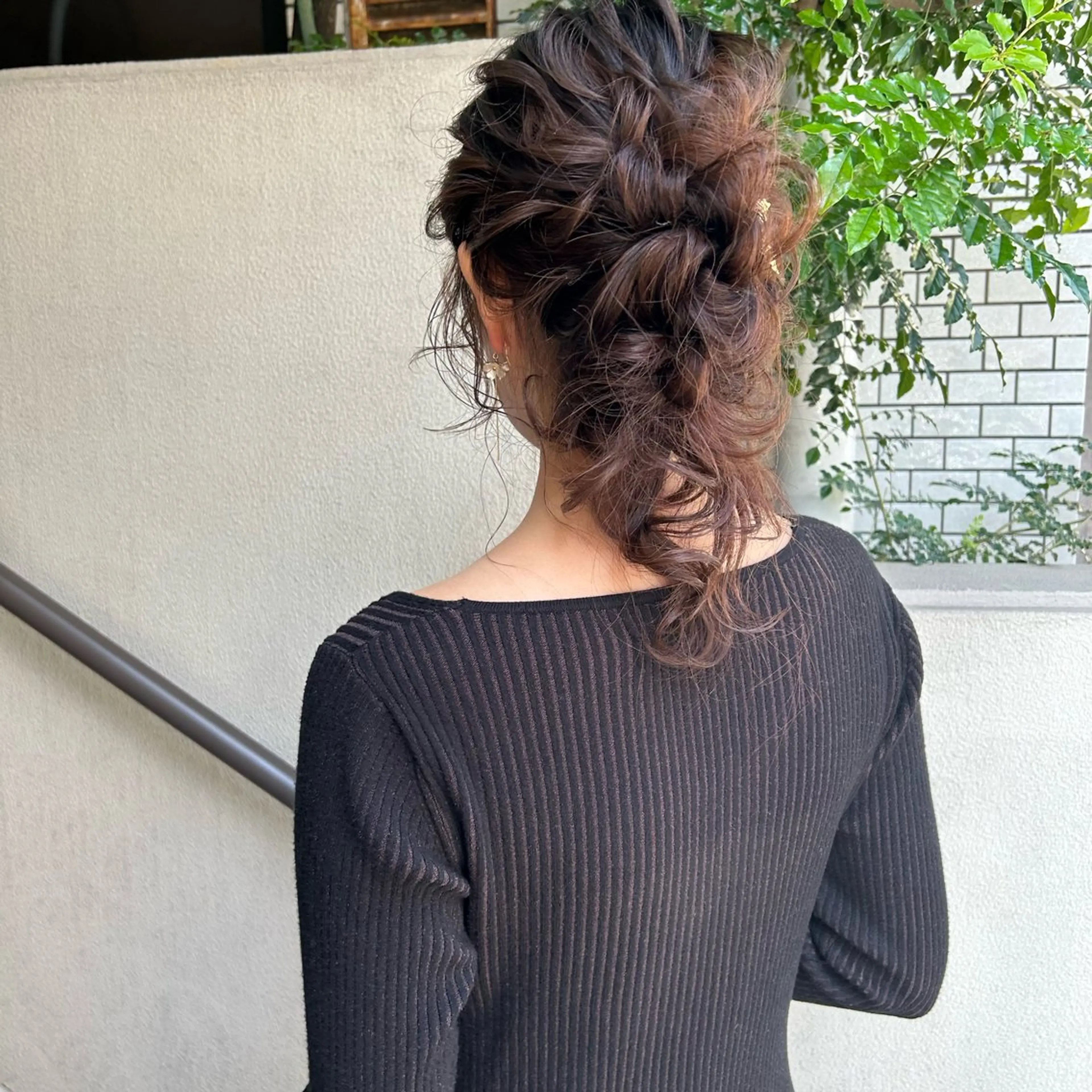 ロング ヘアアレンジ ヘアセット 飯塚 沙衣のヘアスタイル