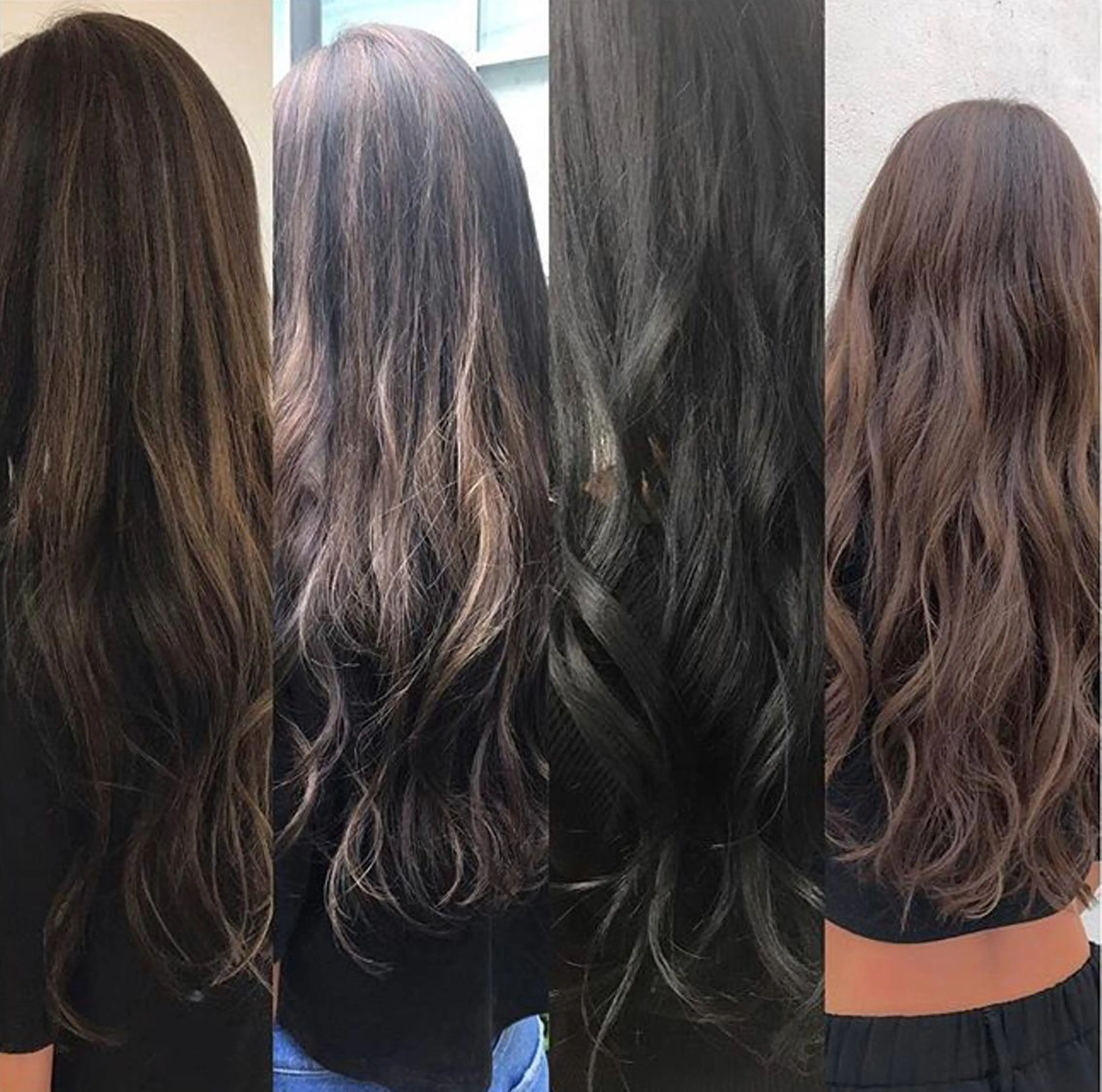 ロング カラー 透明感カラー デザインカラー ハイライトカラー ハイライト 寺山 佳貴のヘアスタイル