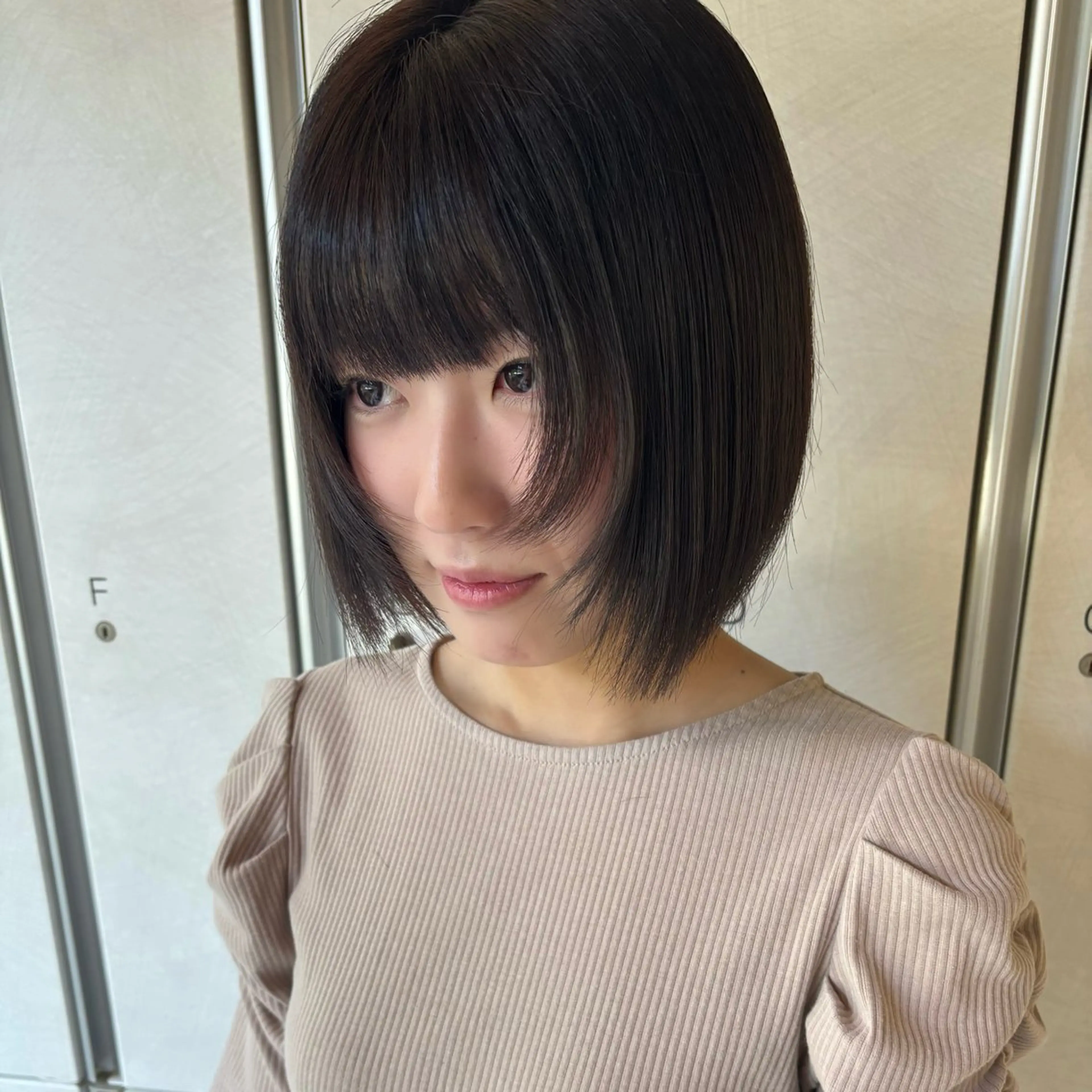 ショート ボブ レイヤーカット ショートヘア レイヤーカット/ボブ /nene🍥⋆*のヘアスタイル
