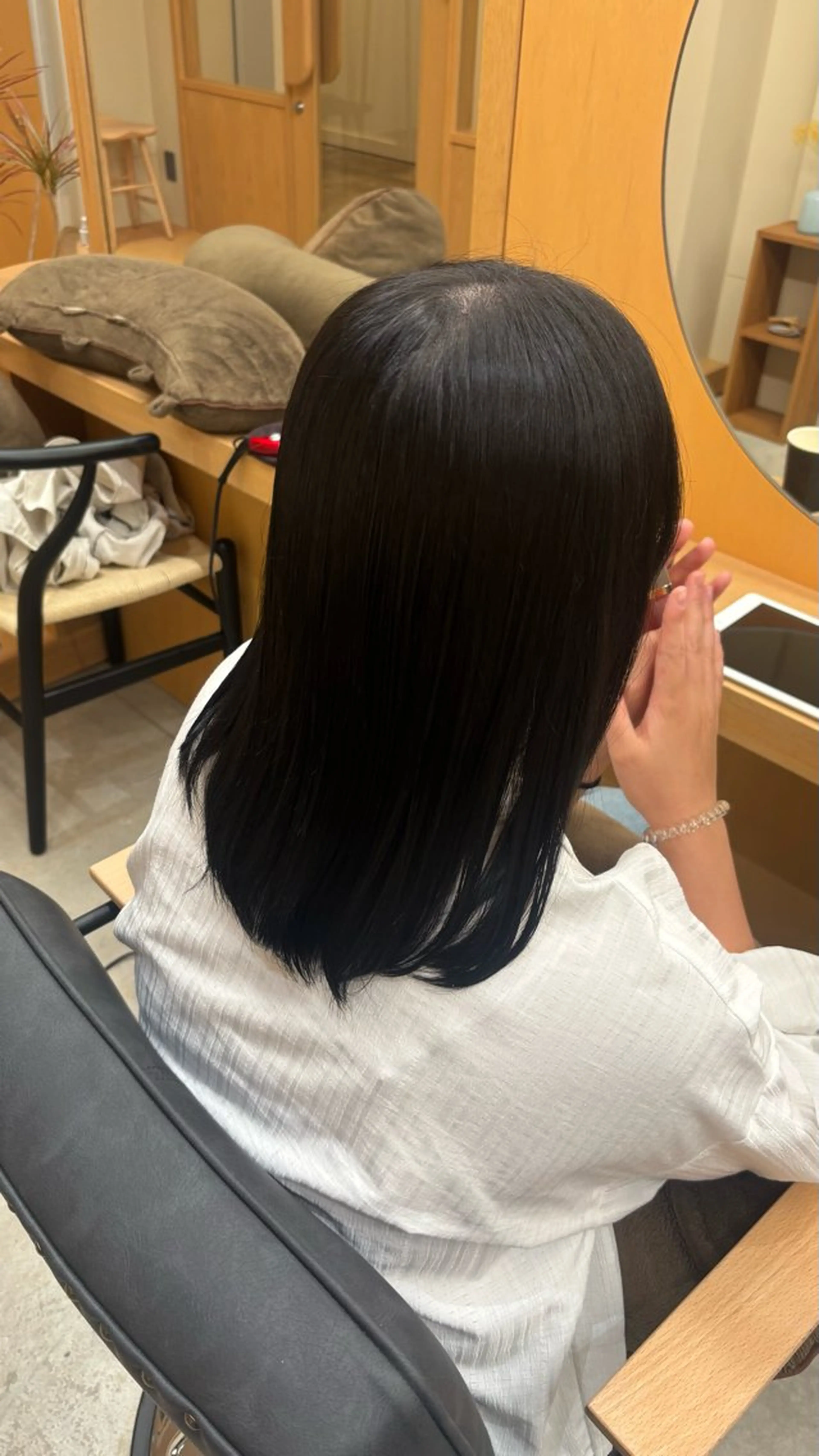 🩵艶カラー+シャンプー+4stepトリートメント🩵の写真