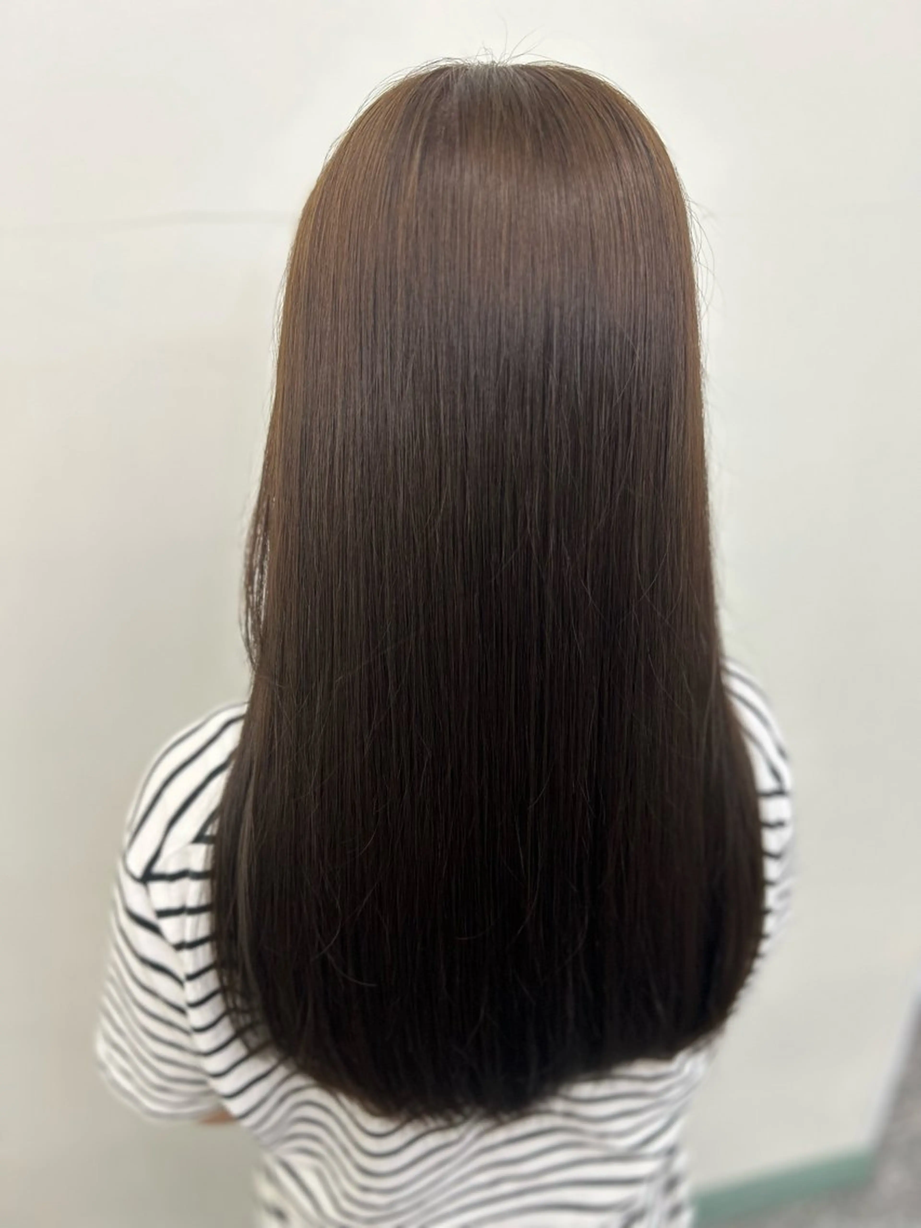 ロング カラー トリートメント カット ヘアカラー トリートメント 艶カラー/縮毛矯正/ 鴨川育弥のヘアスタイル