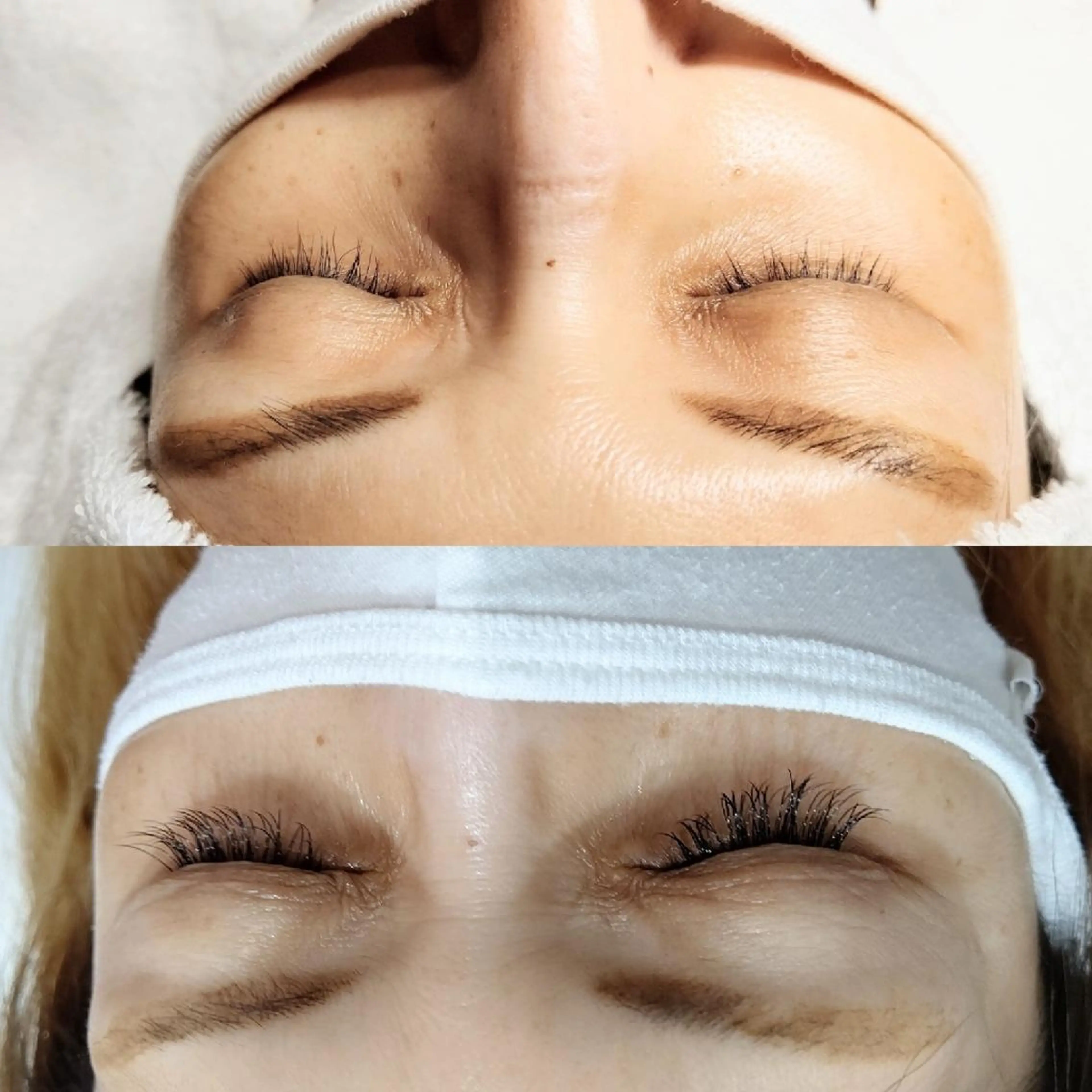 マツエク・マツパ Cカール フラットラッシュ 目尻長め 木下 優佳のマツエク・マツパデザイン