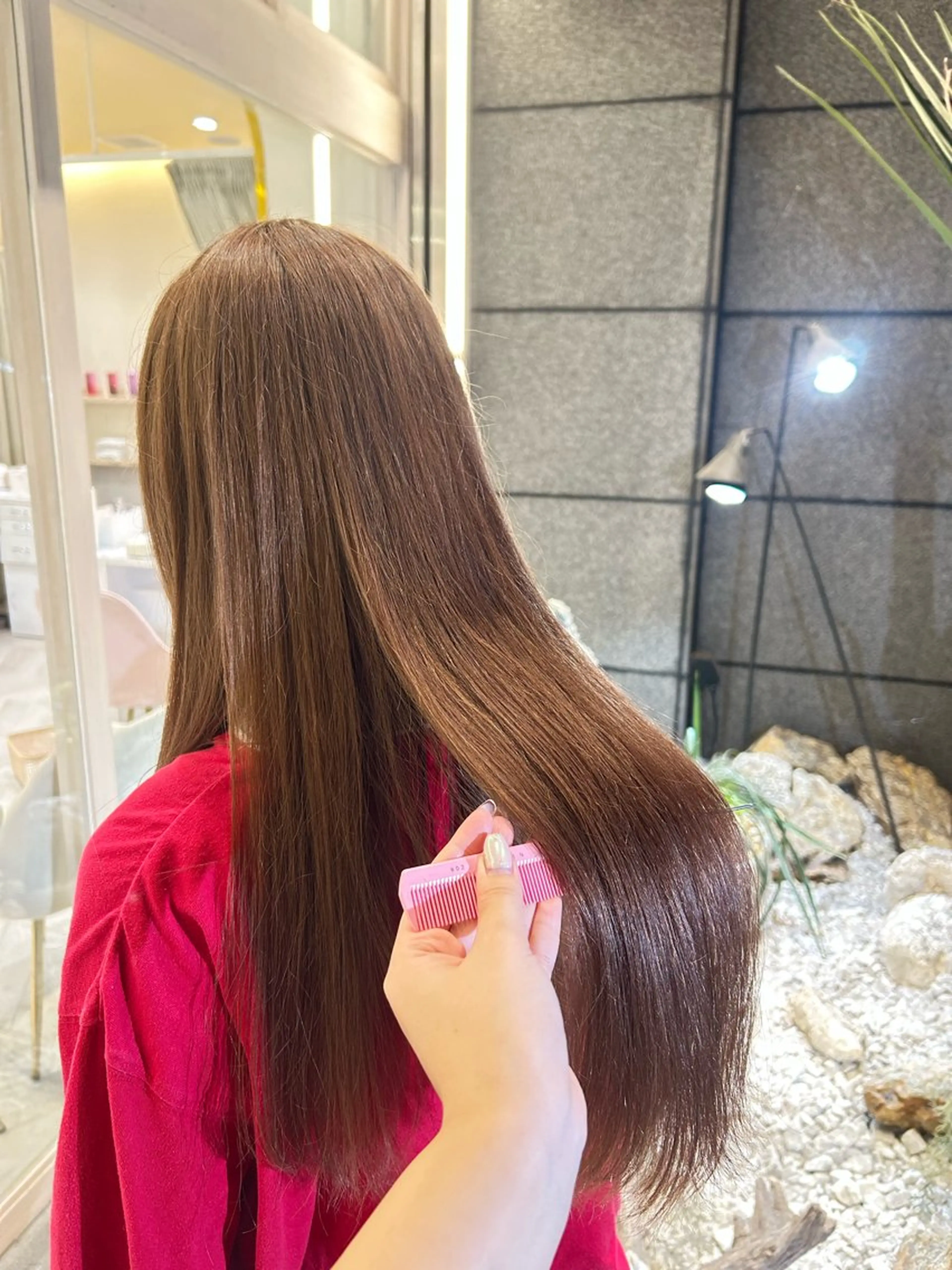 ロング カラー 透明感ツヤカラー コトノ🫧のヘアスタイル