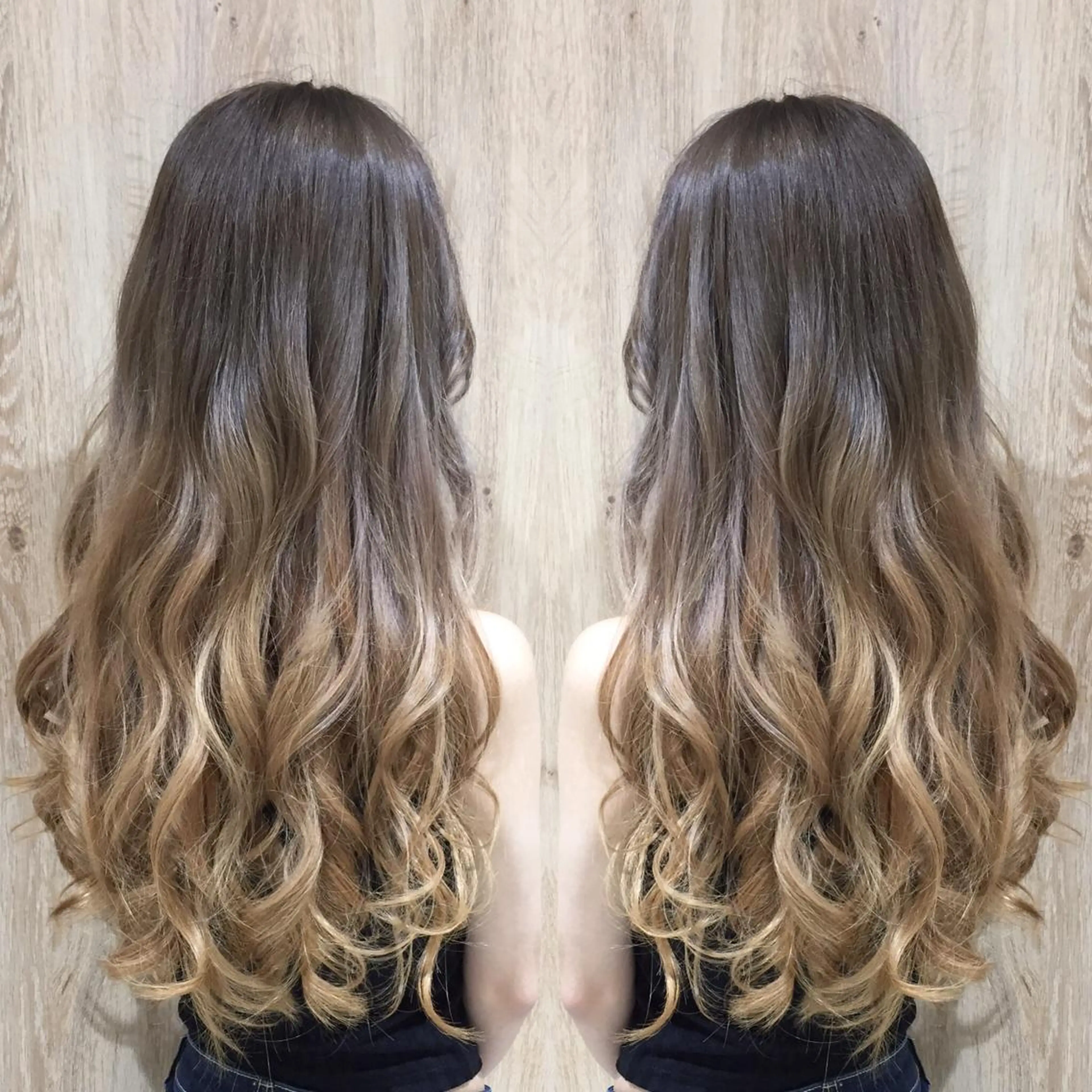 カラー グラデーションカラー 中林 由佳のヘアスタイル