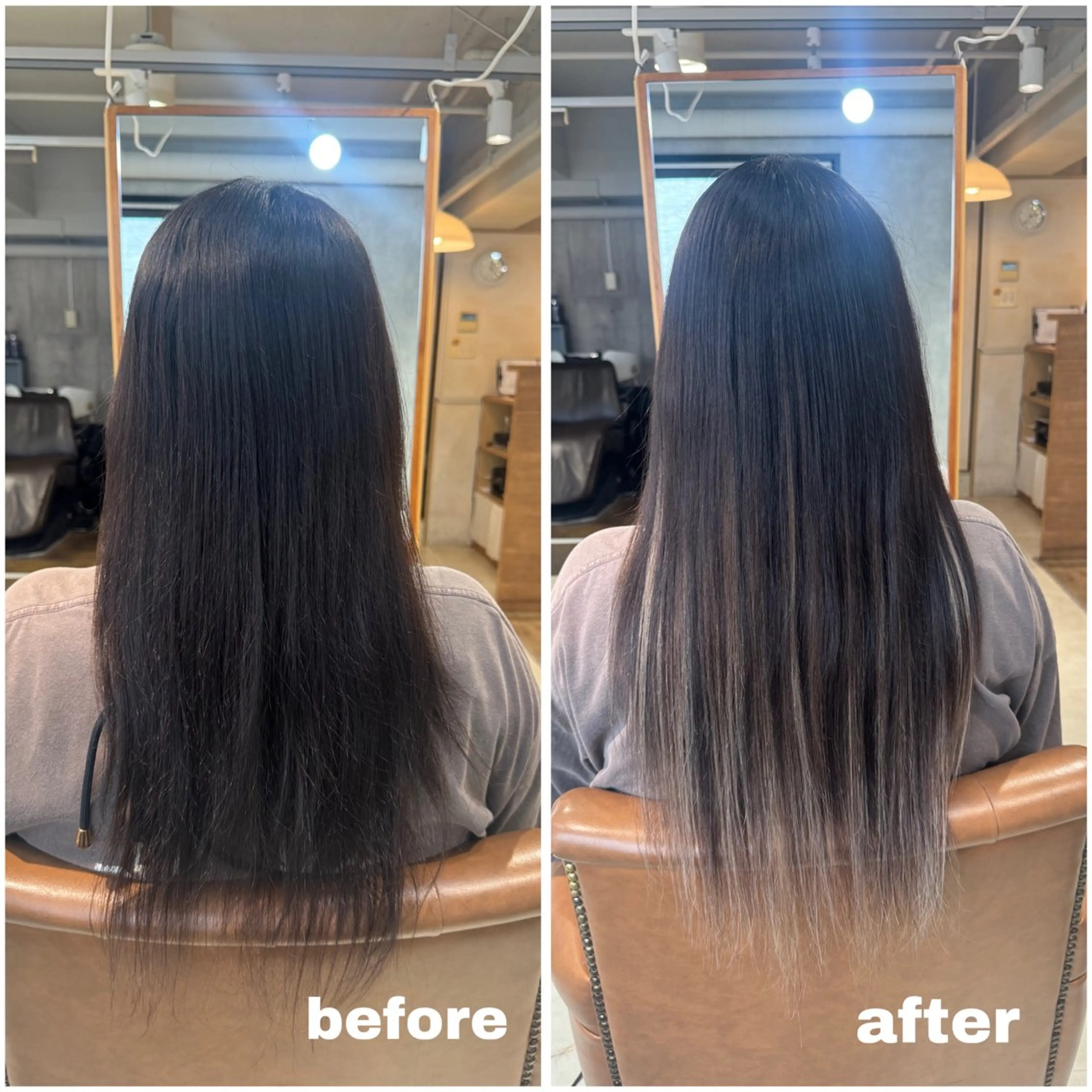 ロング エクステ ANKH CROSS所属・ANKHCROSS Hiyori💙のヘアスタイル