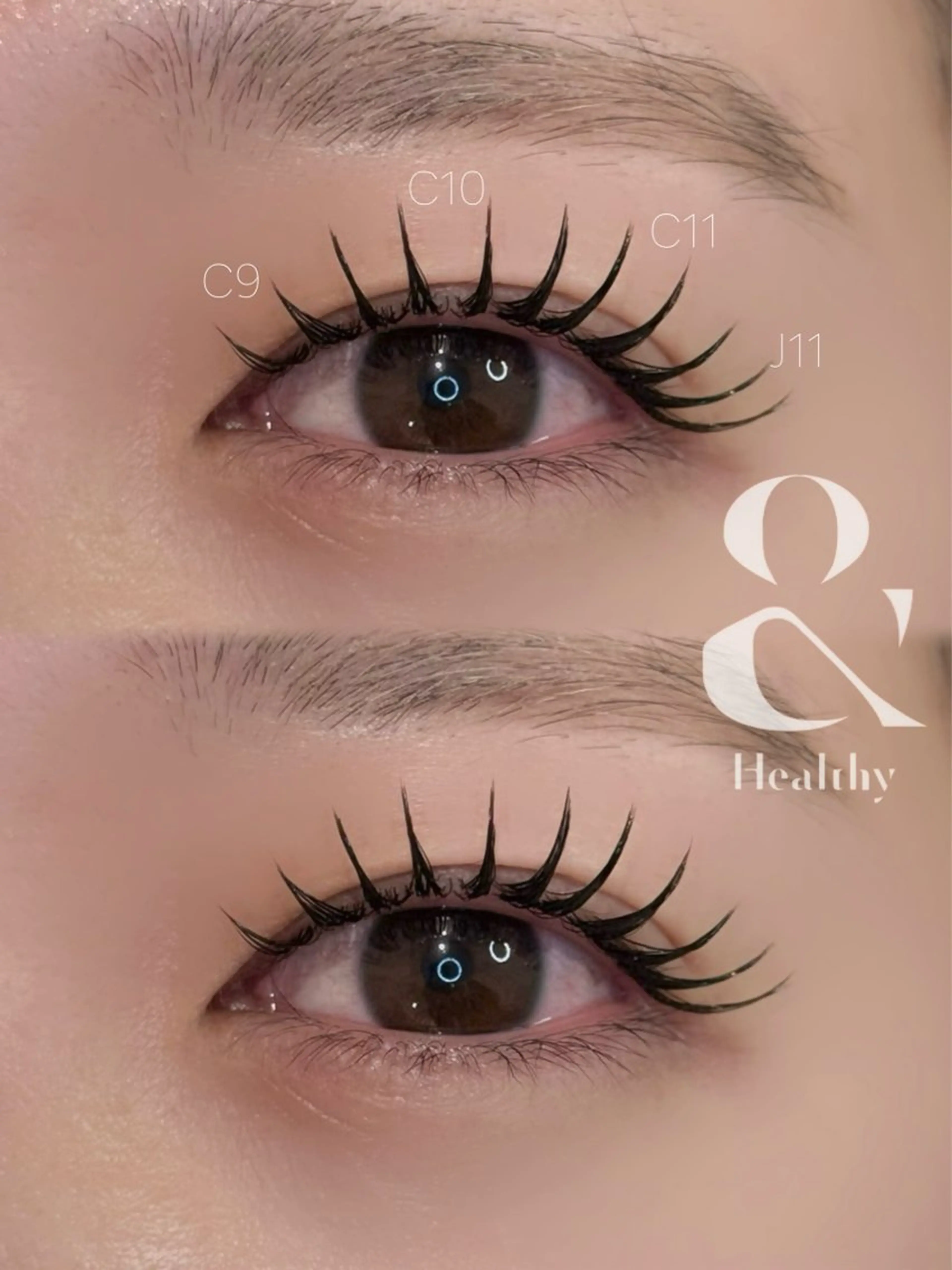 マツエク・マツパ マツエク H eyelash 吉祥寺店所属・nico/束感まつ毛 /アンドヘルシーのマツエク・マツパデザイン