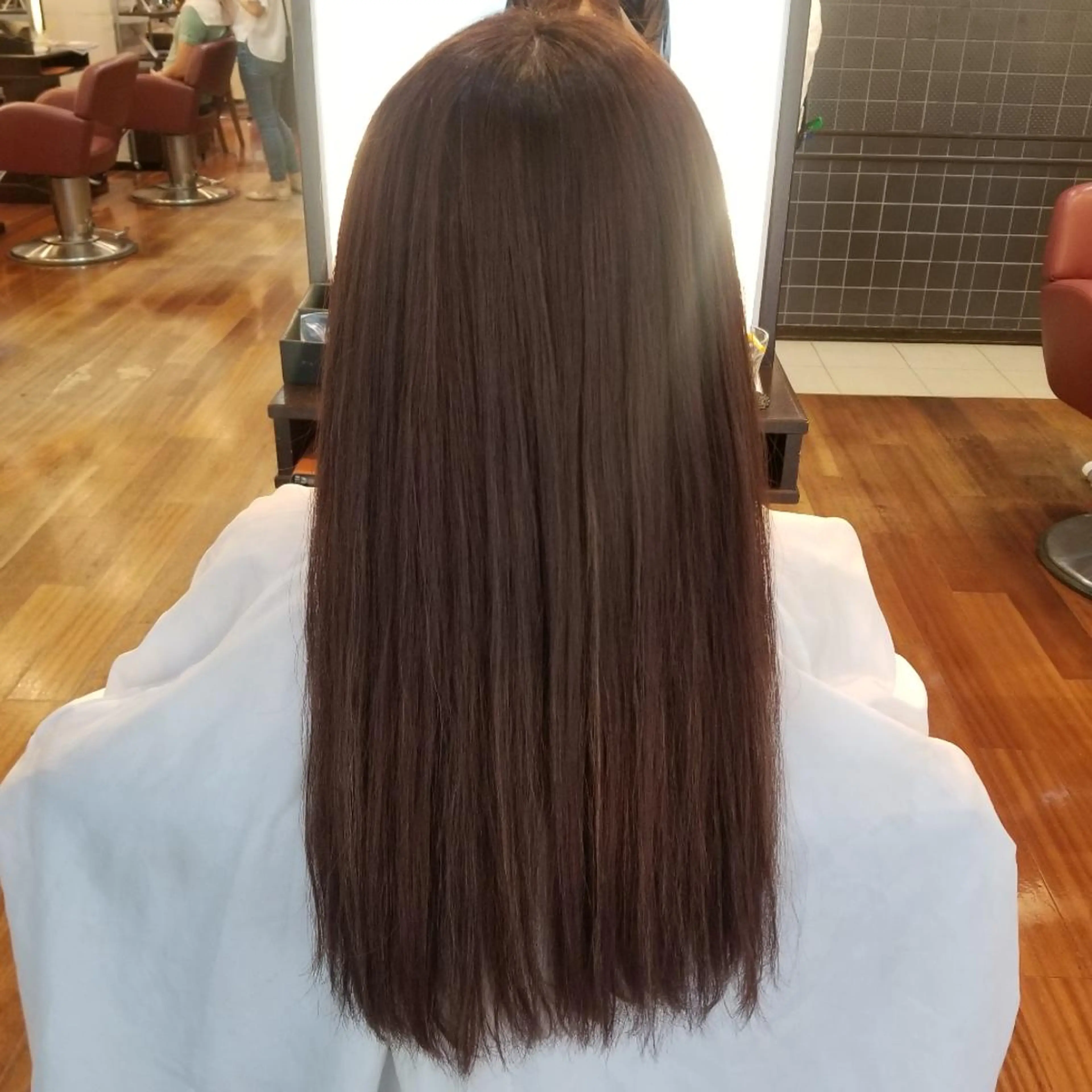 ロング パーマ カット 縮毛矯正 sohee【ソヒ】 305号室のヘアスタイル