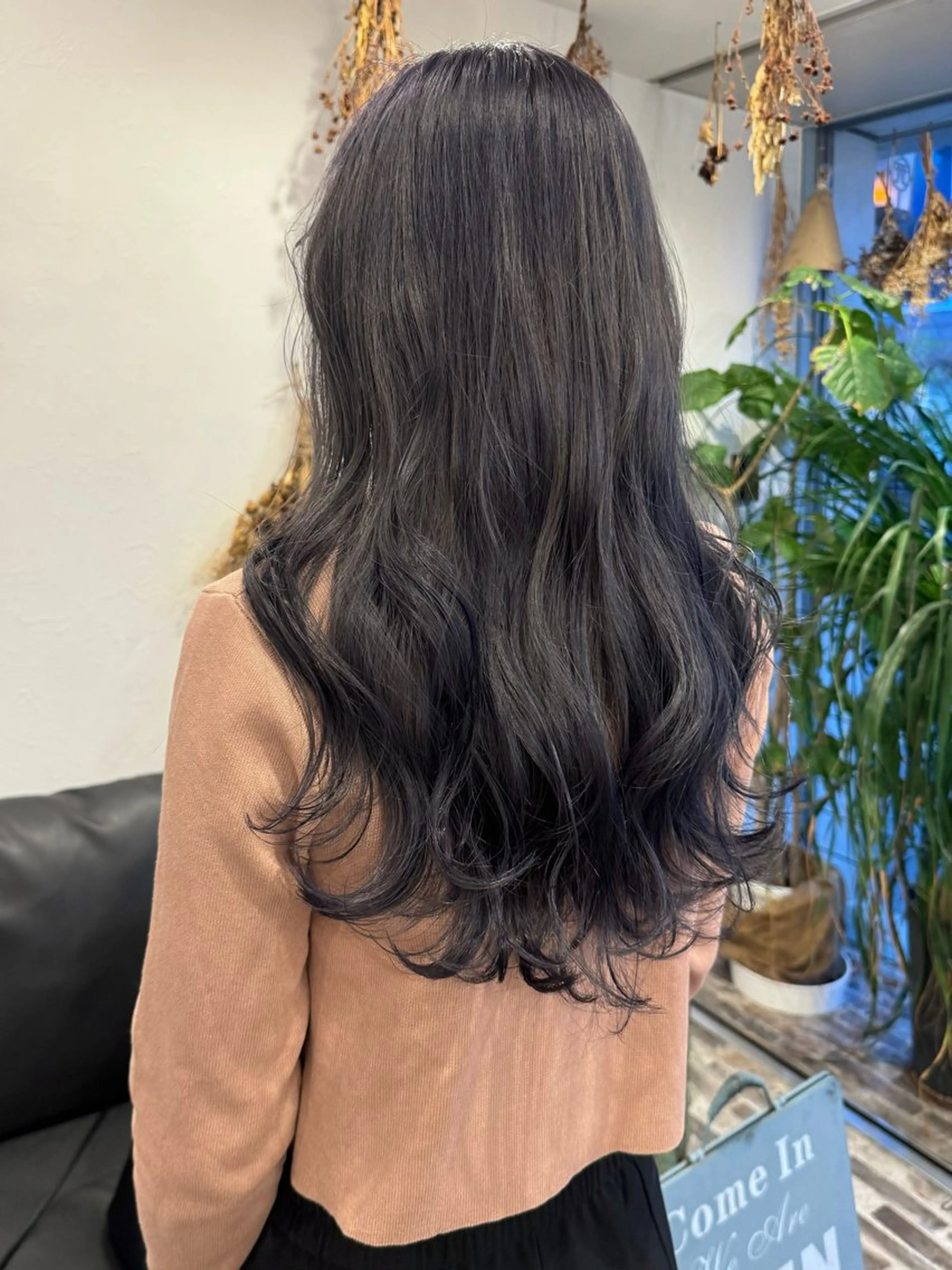 ロング カラー グレージュ ラベンダーカラー ラベンダーグレージュ ラベンダーグレー ヘアカラー m ā l o.🌷 サカモトマイコのヘアスタイル