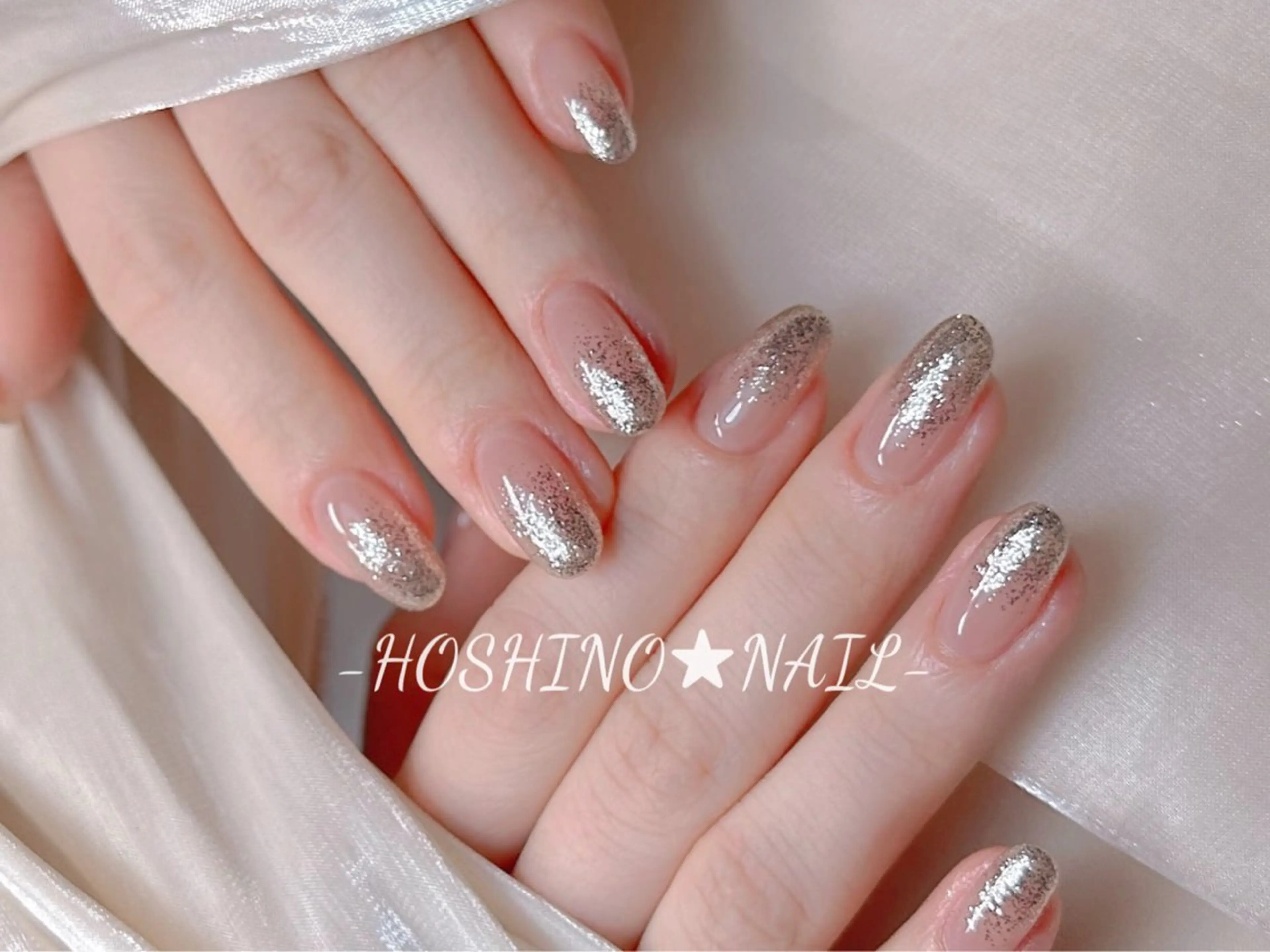 ネイル オーロラネイル チークネイル ドット フットネイル フレンチネイル ハンドネイル ハンドケア ★HOSHINO NAIL★新宿店のネイルデザイン