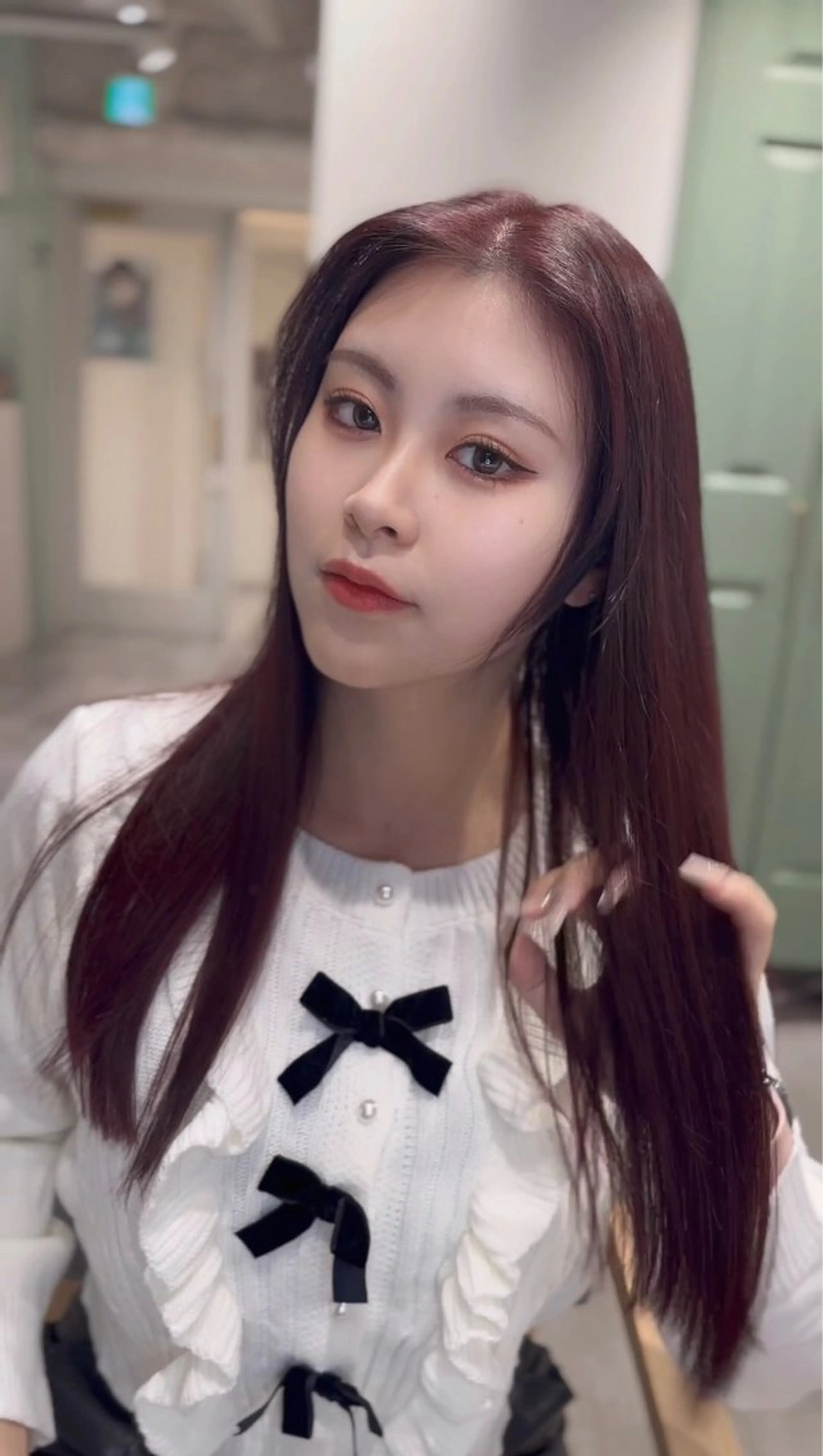 ロング カラー ブリーチ 髪質改善 ロング トリートメント 髪質改善/美髪師/ 田邊翔伍のヘアスタイル