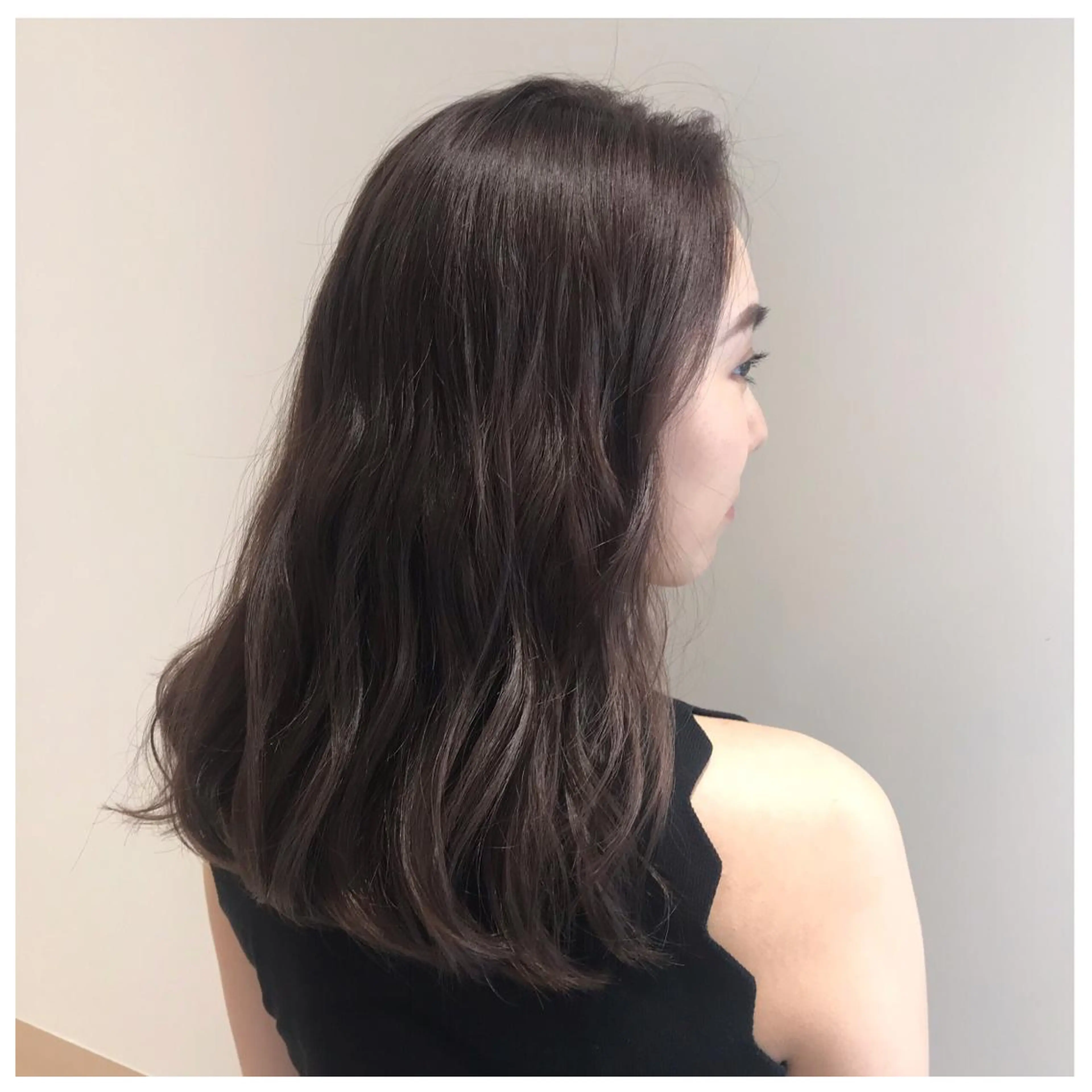 ロング カラー icie所属・大阪ヴィーガンサロン KANAKOのヘアスタイル