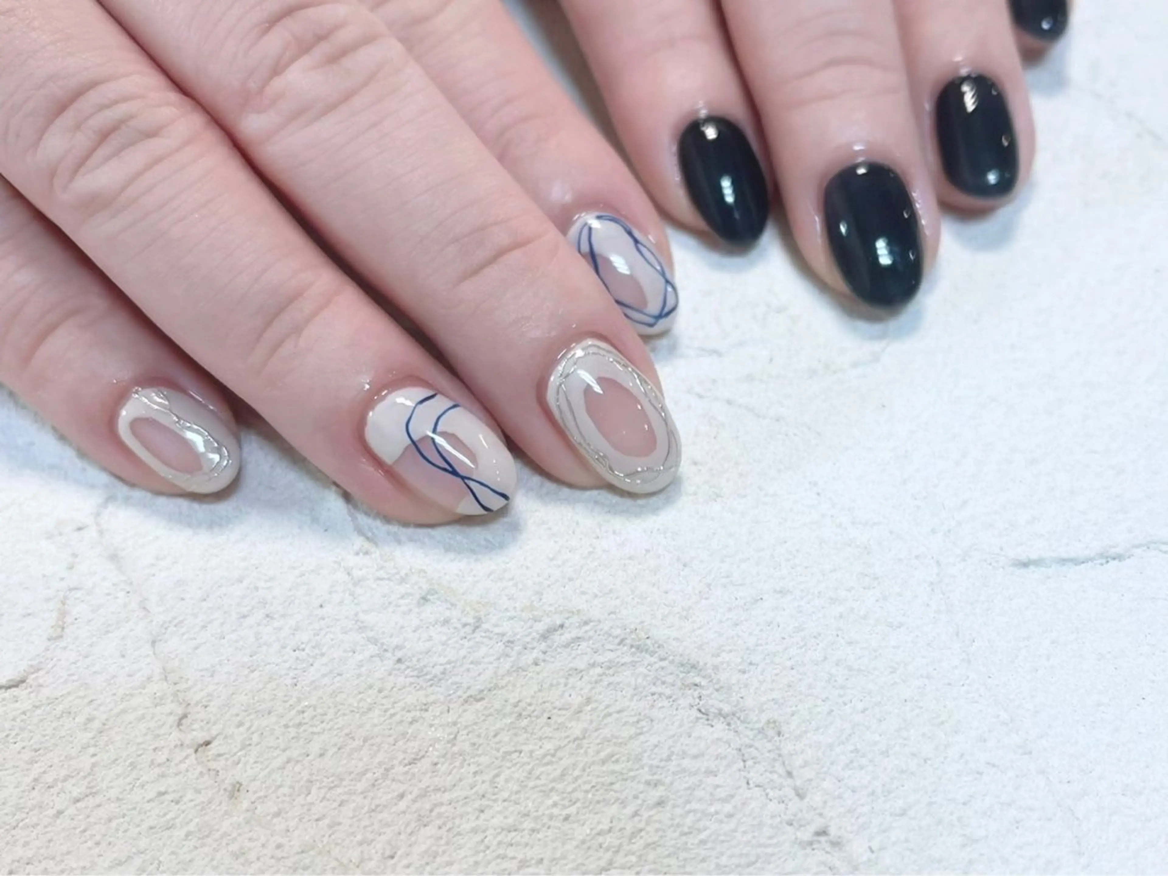 ネイル ワンカラーネイル ハンドネイル Nail salon mewのネイルデザイン