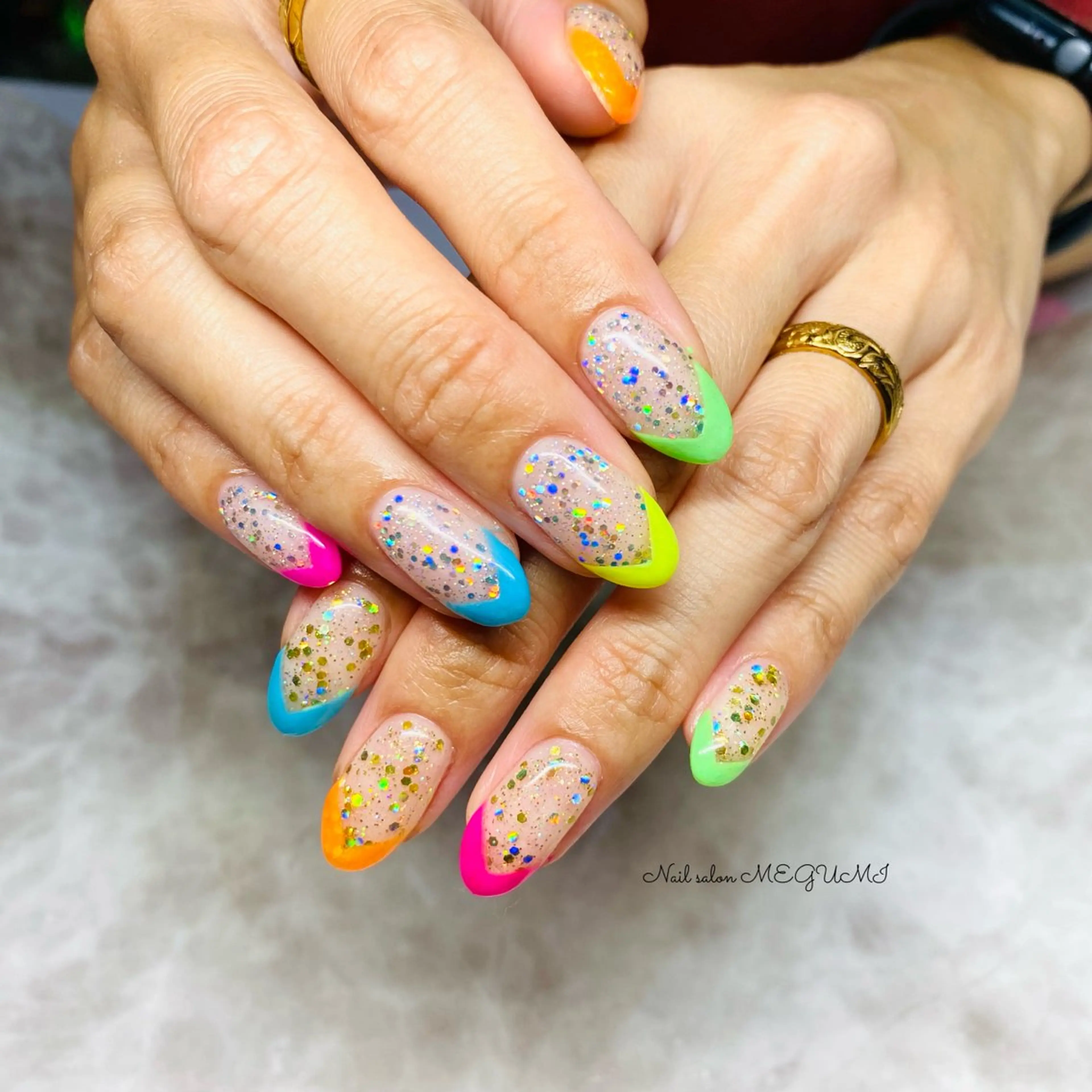 ネイル ゴージャス 持ち込み Nail salon MEGUMIのネイルデザイン