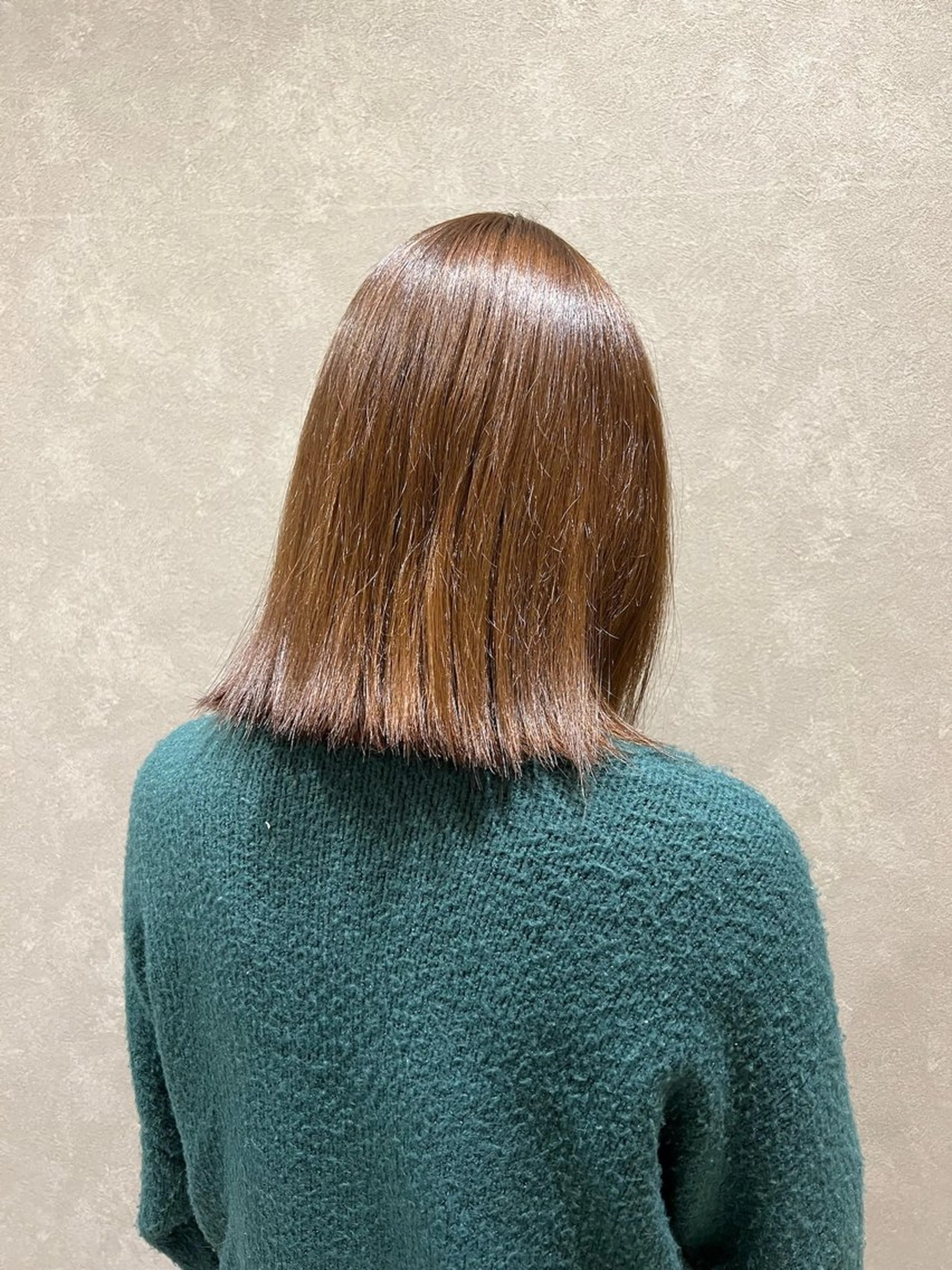 カラー ブリーチ ブリーチなしカラー リー天王寺所属・Lee天王寺 Rinのヘアスタイル
