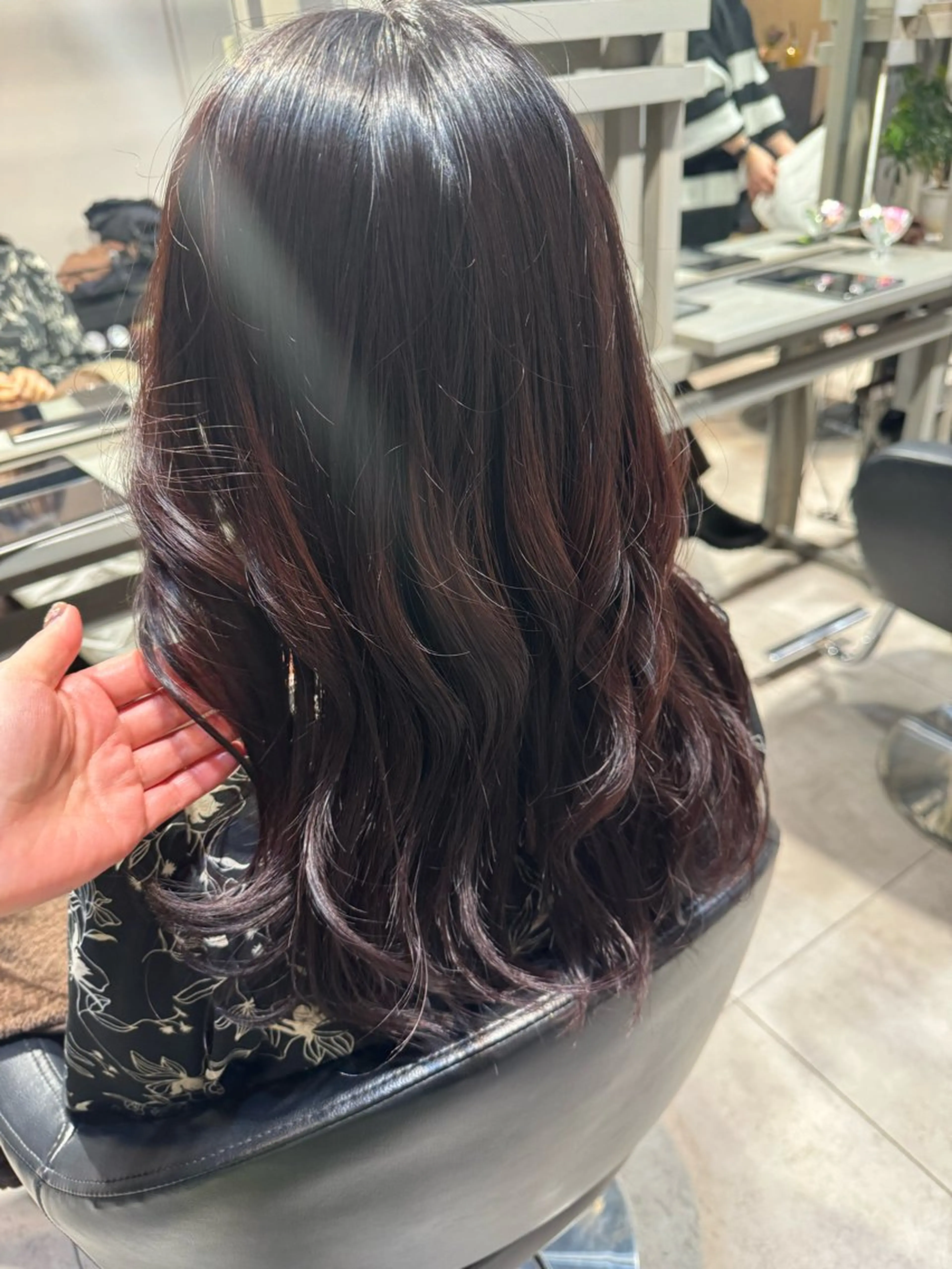 ミディアム カラー カット ヘアカラー トリートメント Dxxxx III所属・オシャレ女性目線の 大人メンズ❁⃘*.ﾟのヘアスタイル