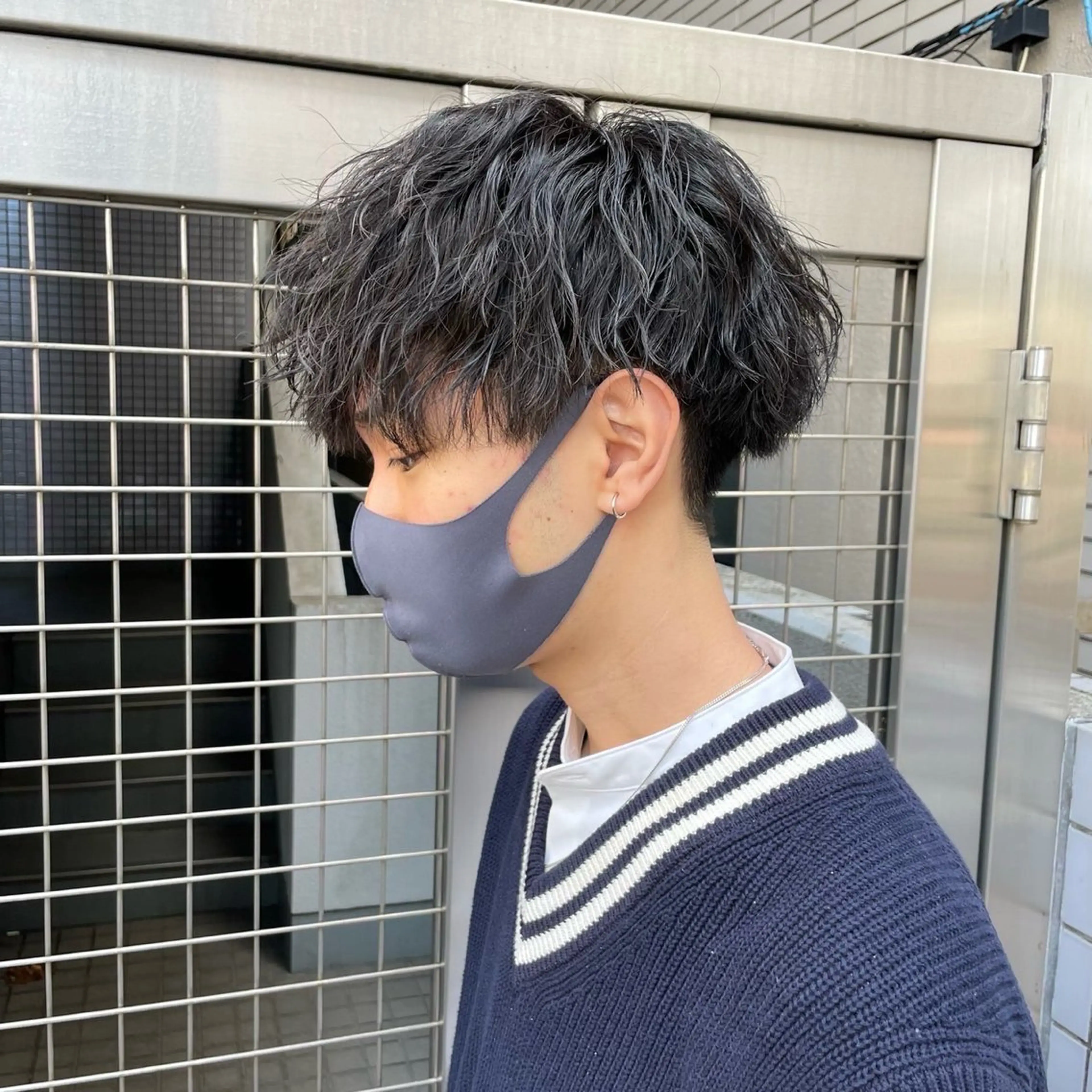 【 🐈‍⬛ メンズパーマクーポン 🐈‍⬛  】  フェザーパーマ、スパイラル、波巻きなど、髪に動きを出して垢抜け✨️の写真