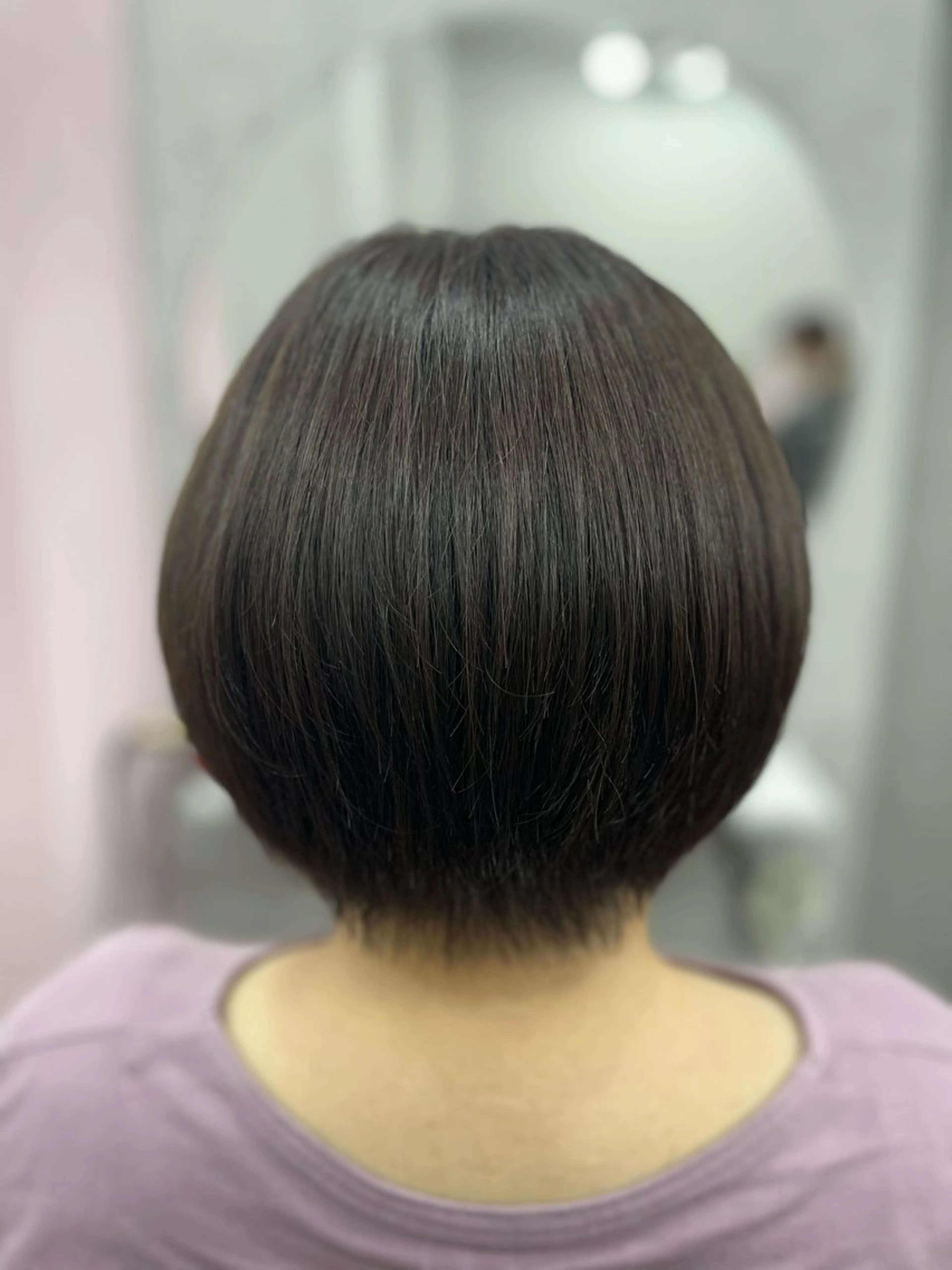 ショート カラー ヘアカラー トリートメント ヘッドスパ 💖 ぴんくぼぶの人 💖西田ゆうなのヘアスタイル