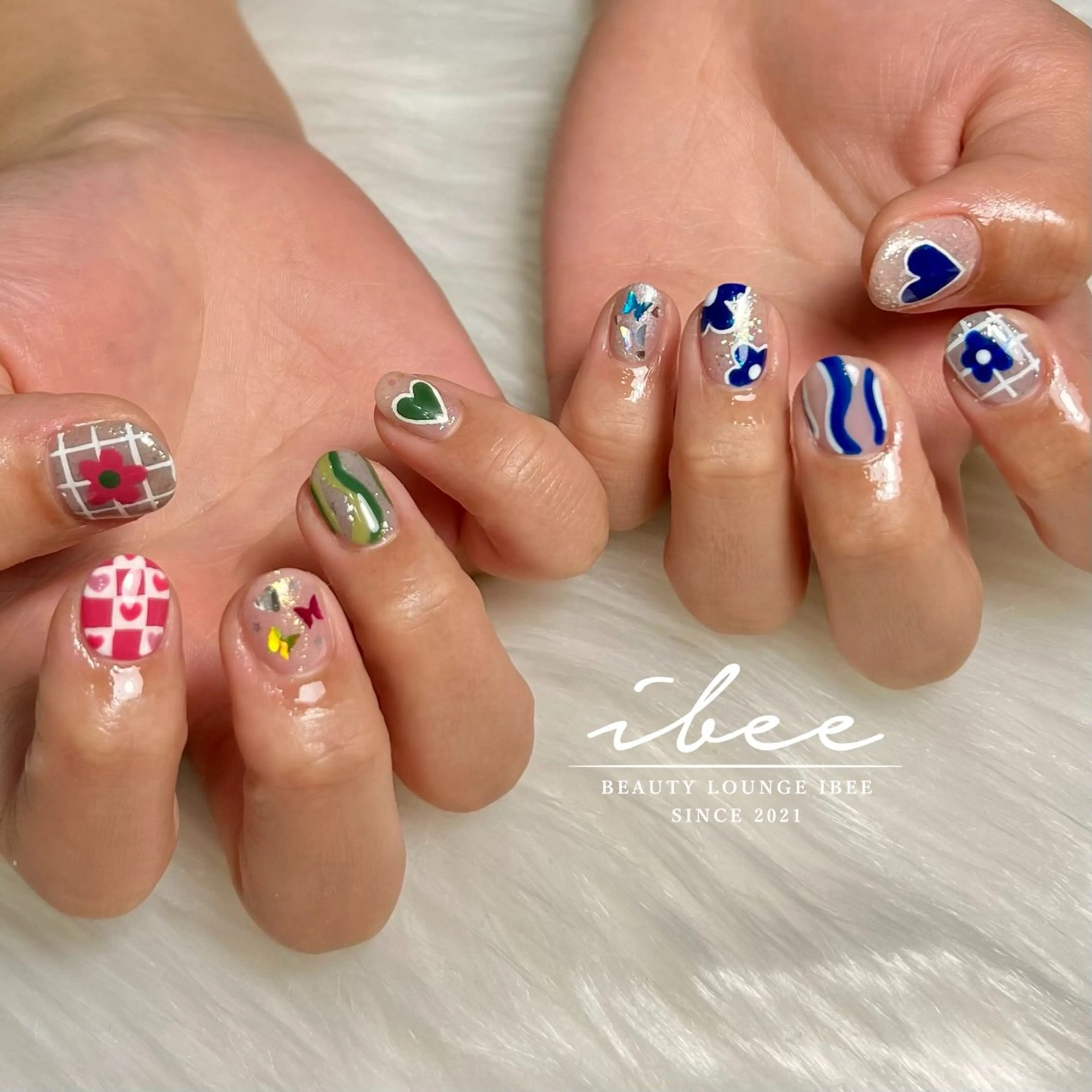ネイル ハンドネイル ibee nail 🤍yumiのネイルデザイン