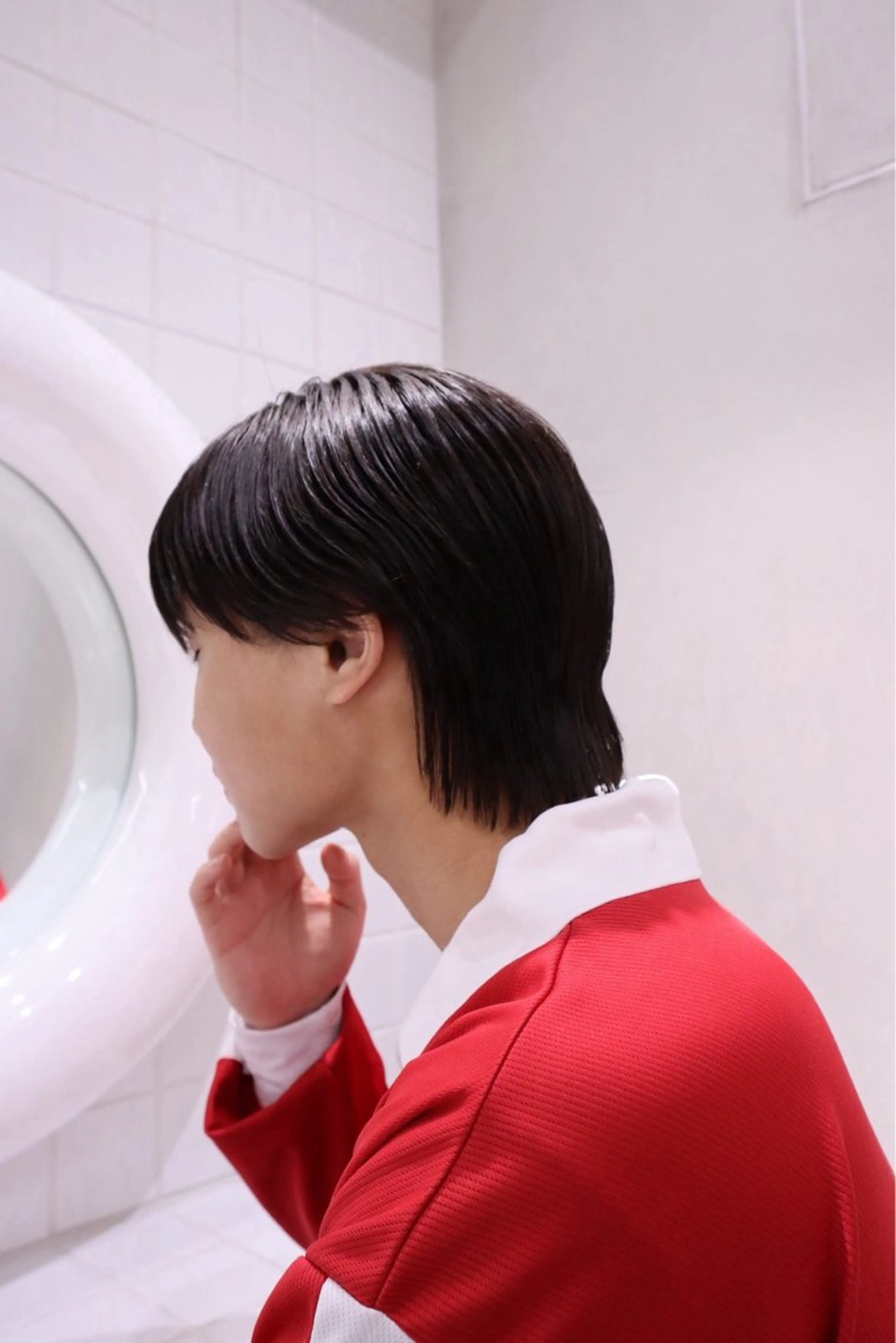 メンズ 渋谷／メンズブリーチ メンズカラー／はるとのヘアスタイル