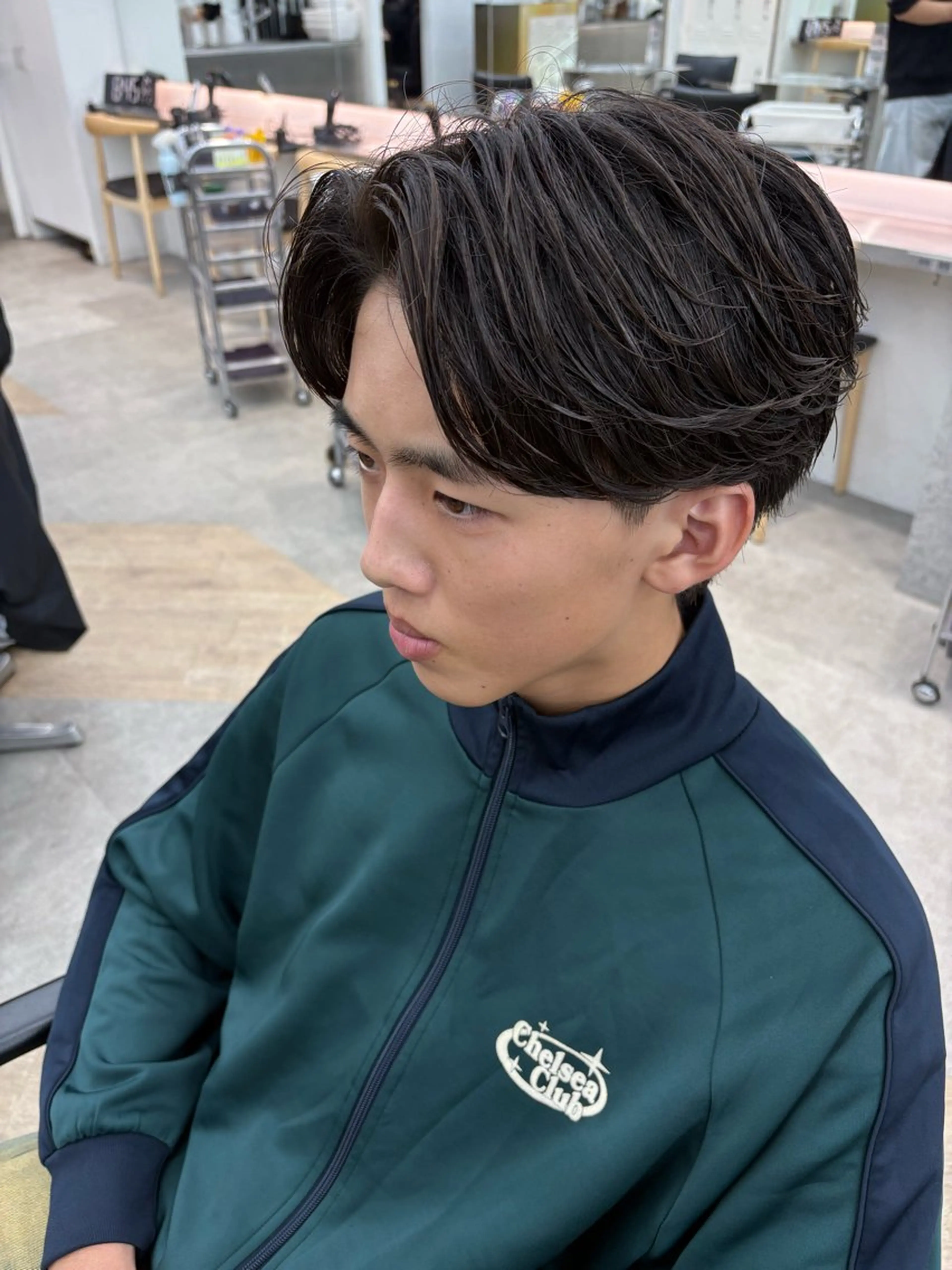 パーマ メンズ パーマ 🌀toa/波巻き✨ /メンズパーマ／栄のヘアスタイル