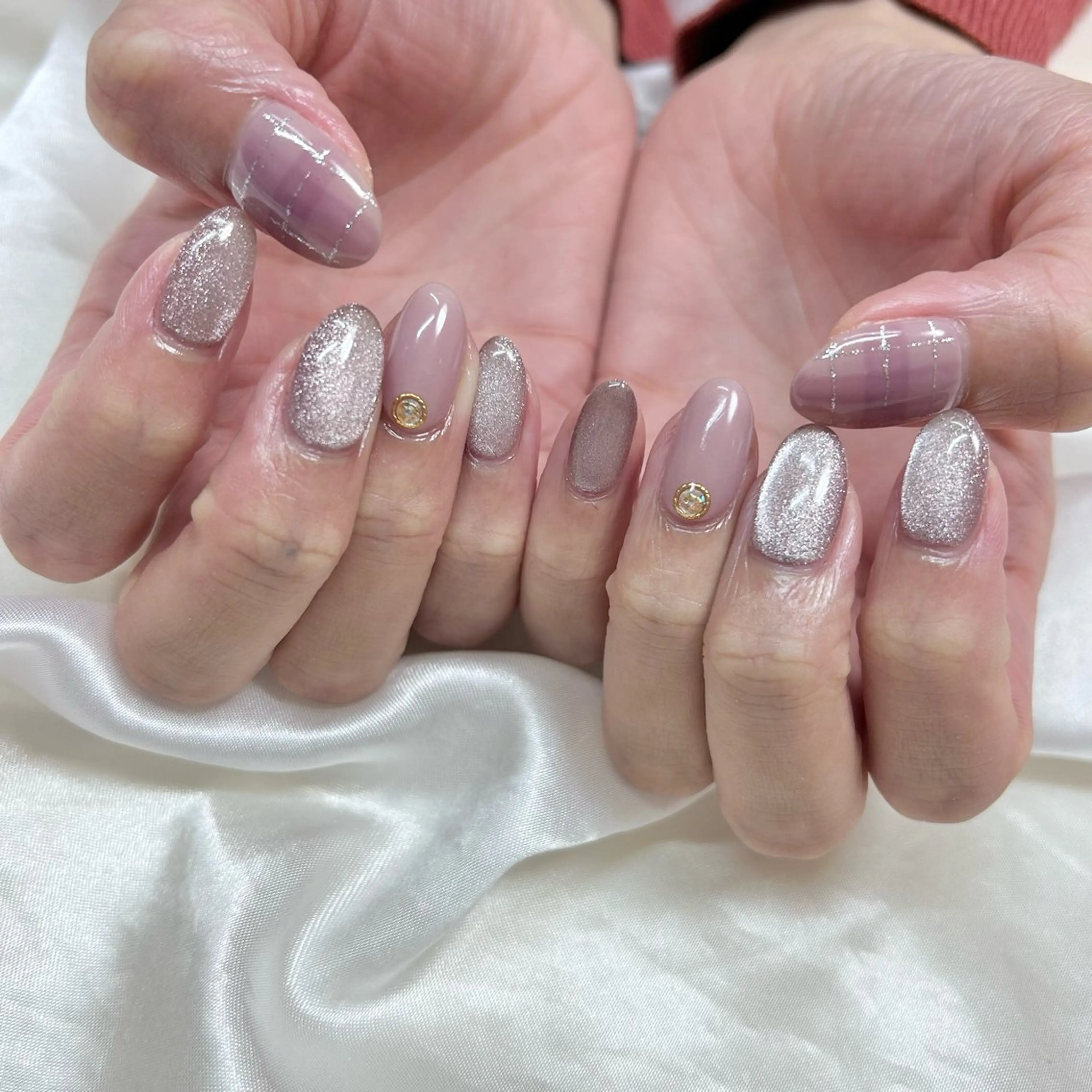 ネイル ハンドネイル ネイリストUSUI♡ パラジェルフィルインのネイルデザイン