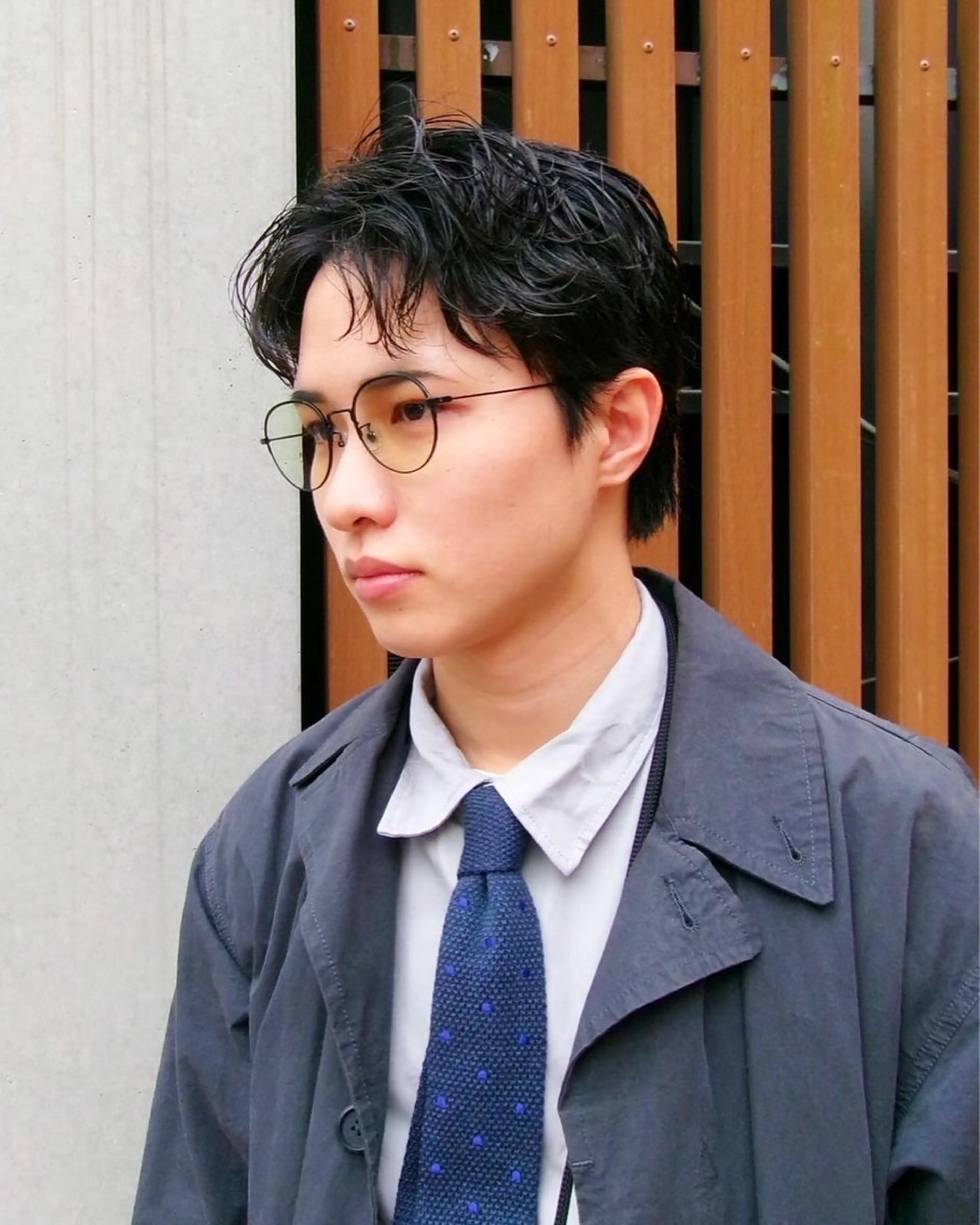 パーマ メンズ 似合わせカット /パーマ岡本淳平のヘアスタイル