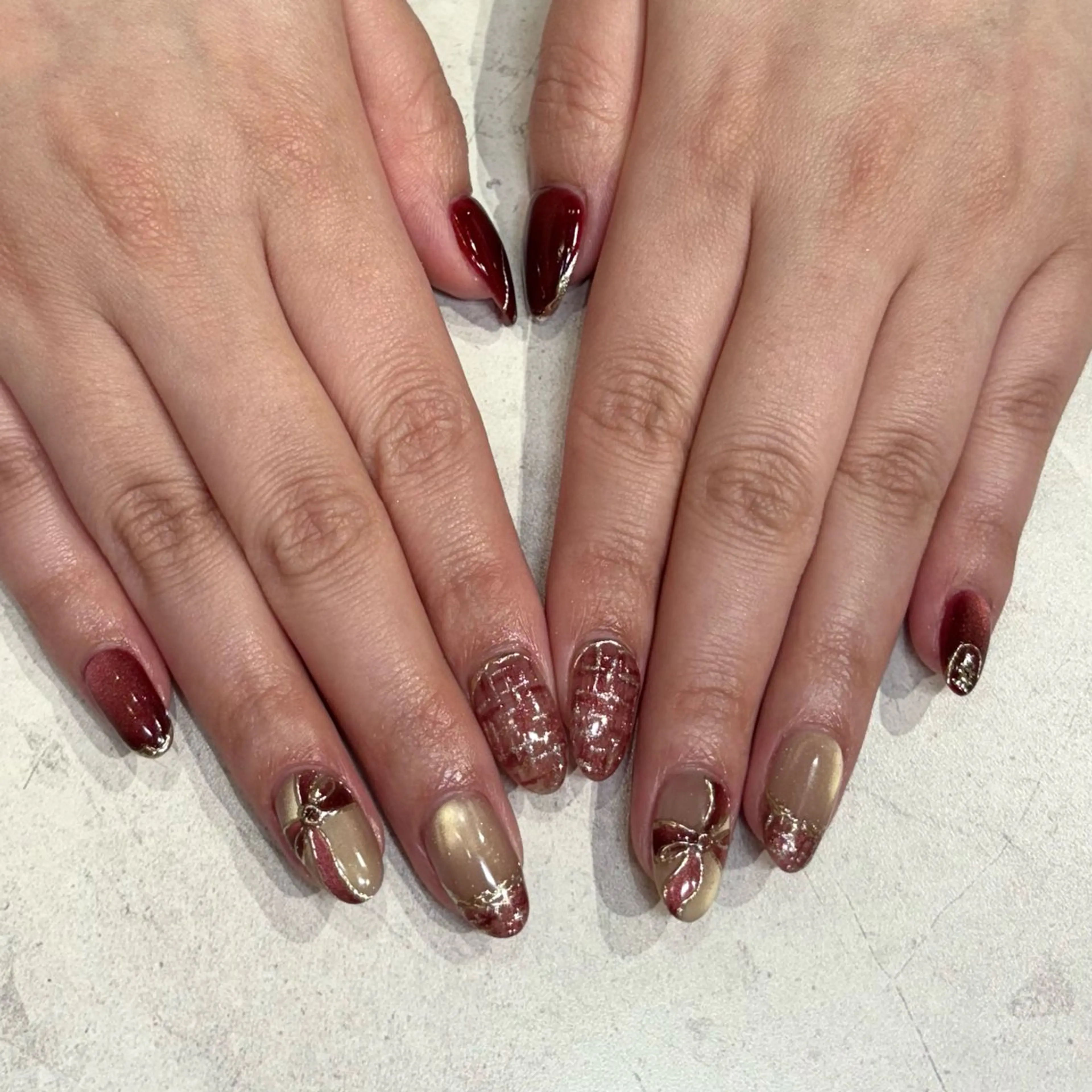 ネイル ハンドネイル LAVIAS 【ラヴィアス】rieのネイルデザイン