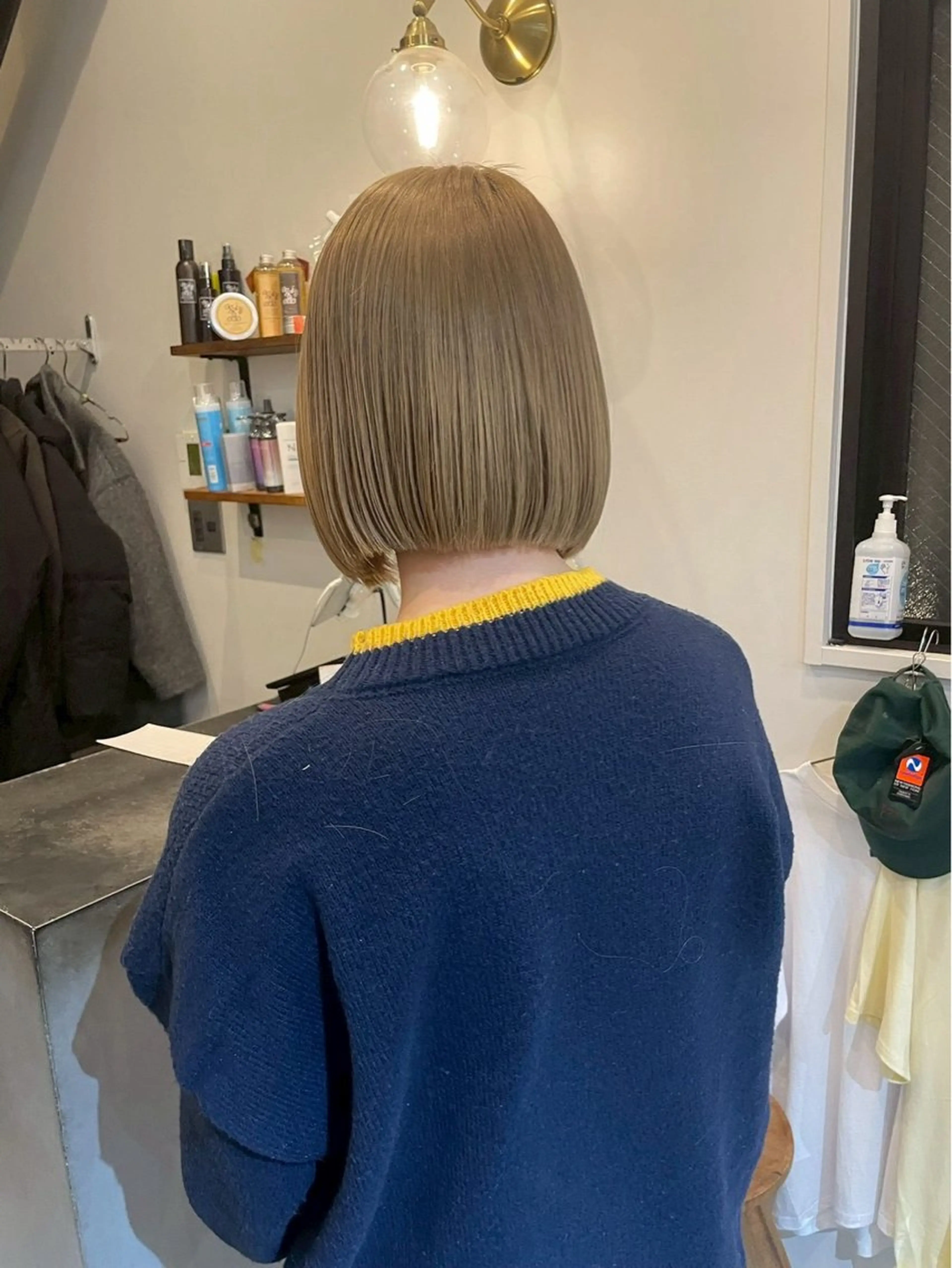 ショート ヘアカラー anri/梅田/ 透明感カラーのヘアスタイル