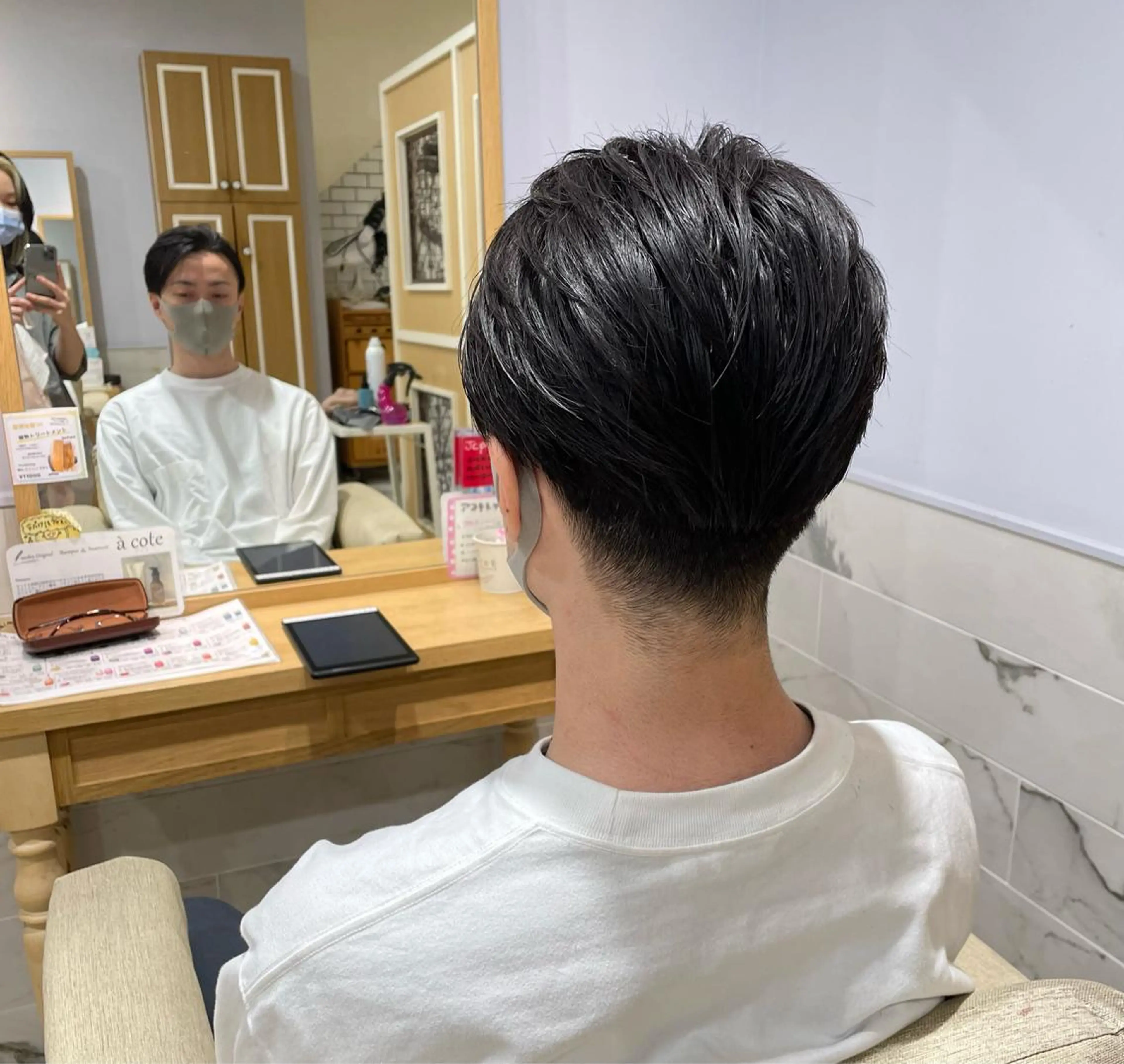 メンズ カット すげ さやかのヘアスタイル