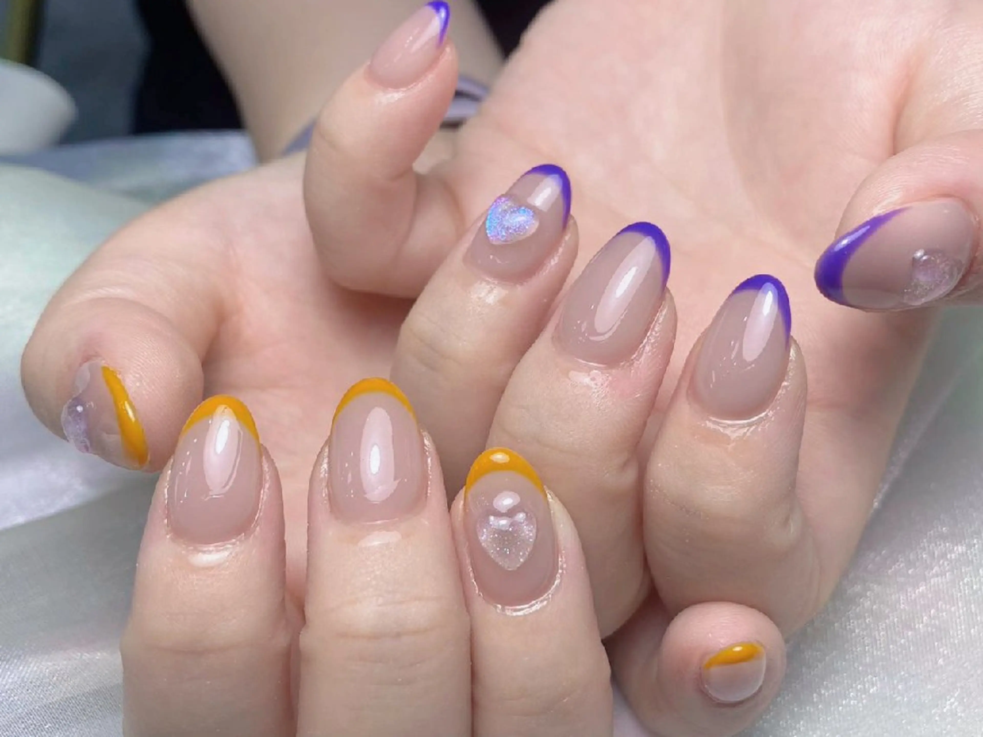 ネイル フレンチネイル シンプルネイル UM Nail Salonのネイルデザイン