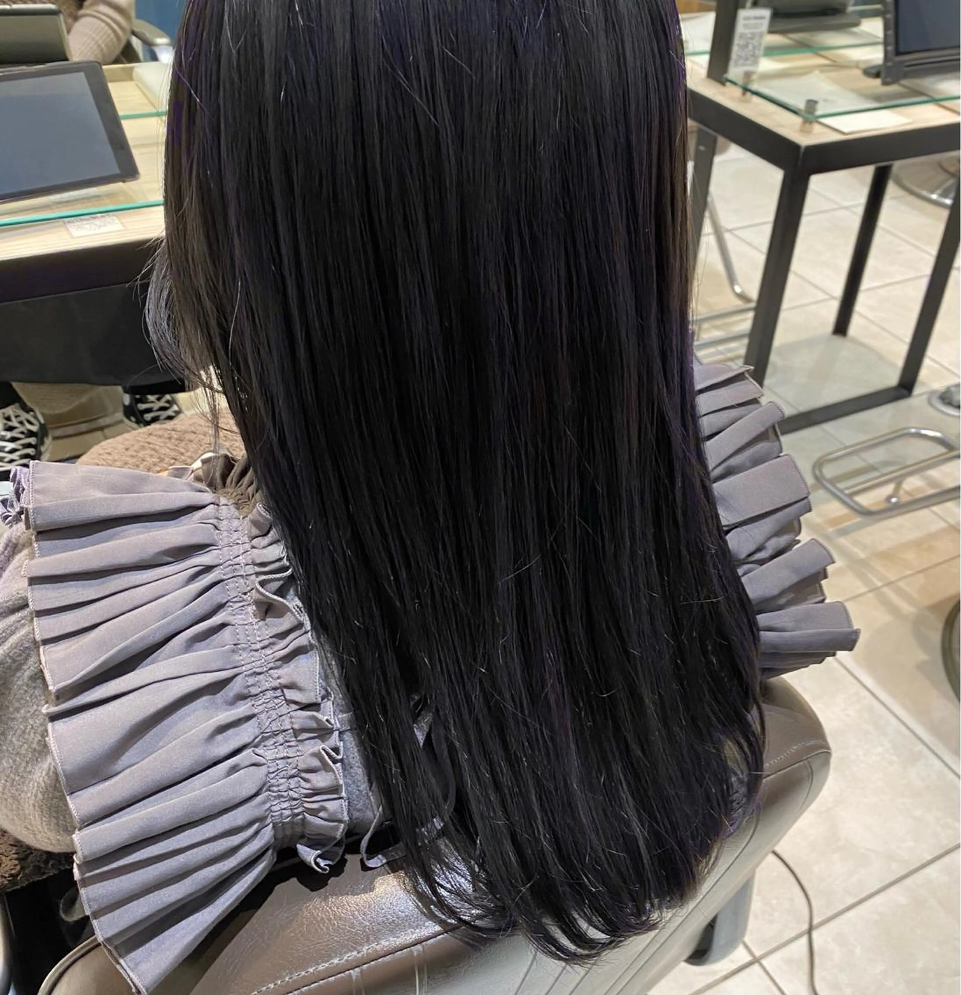 ロング カラー 韓国ヘア🍒渡辺 咲🍒のヘアスタイル