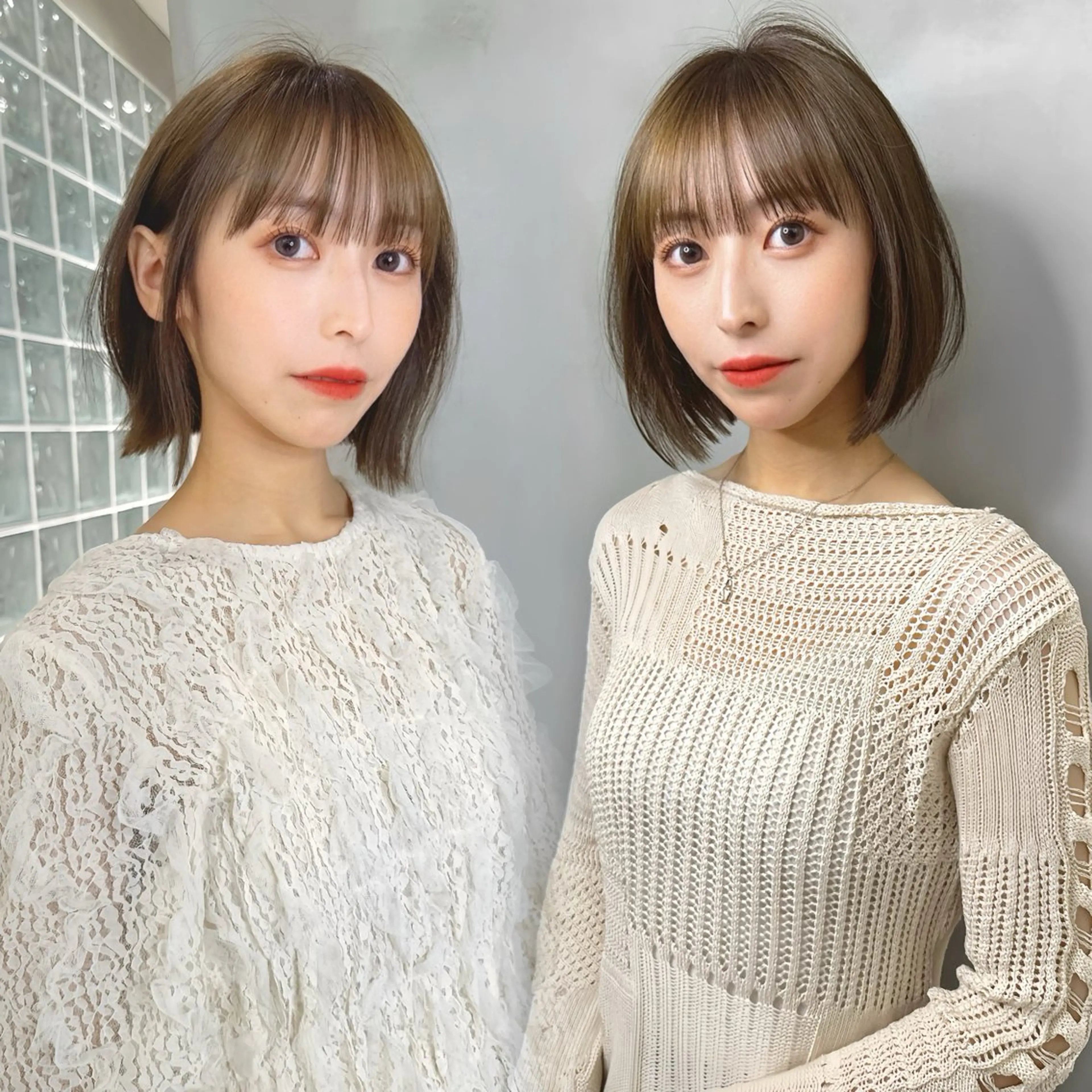 ショート 透明感カラー/ブリー チなし/松原和志のヘアスタイル