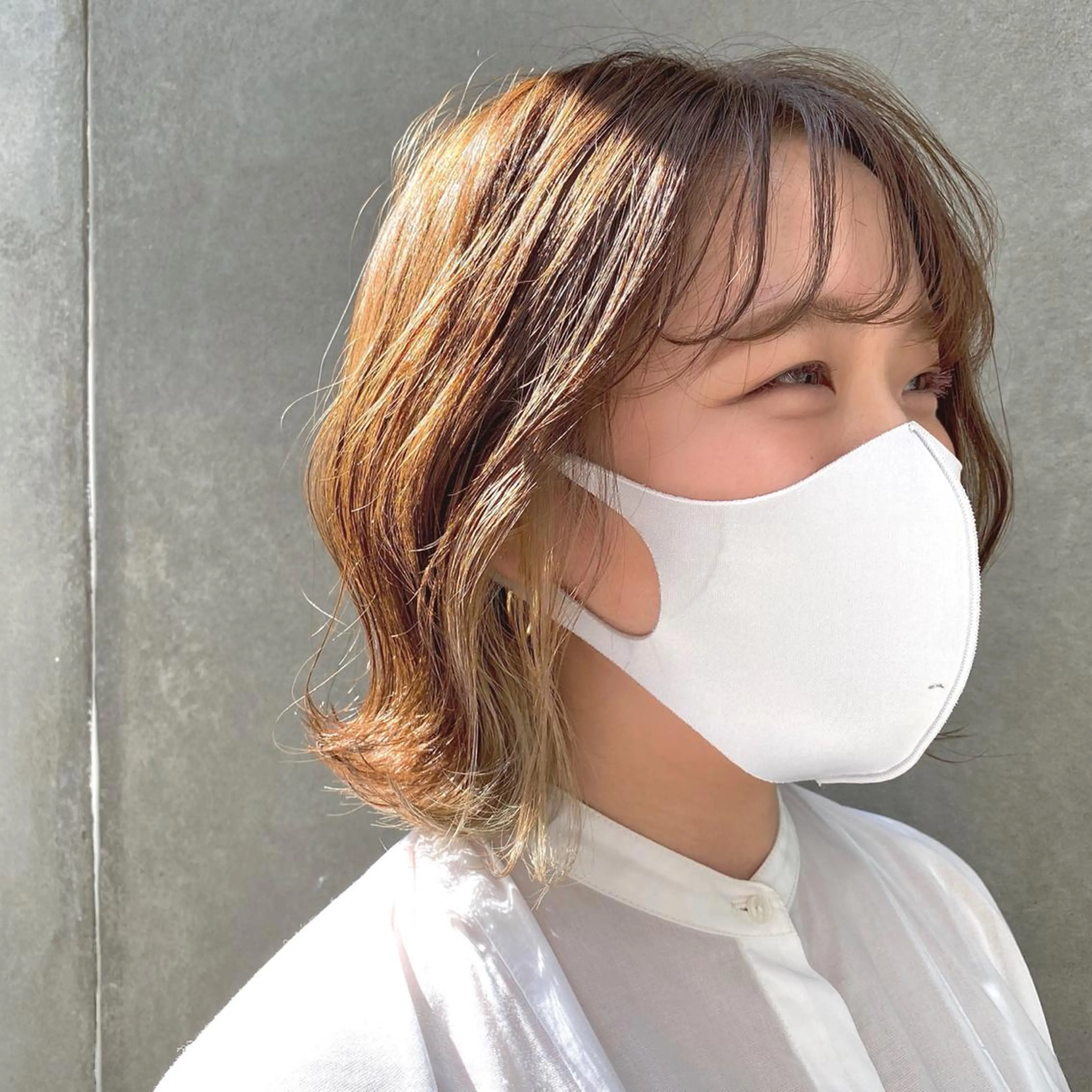 ミディアム カラー ヘアアレンジ the sector 【 ザ セクター 】所属・【ダメージレス施術】 【透明感】北村 拓也のヘアスタイル