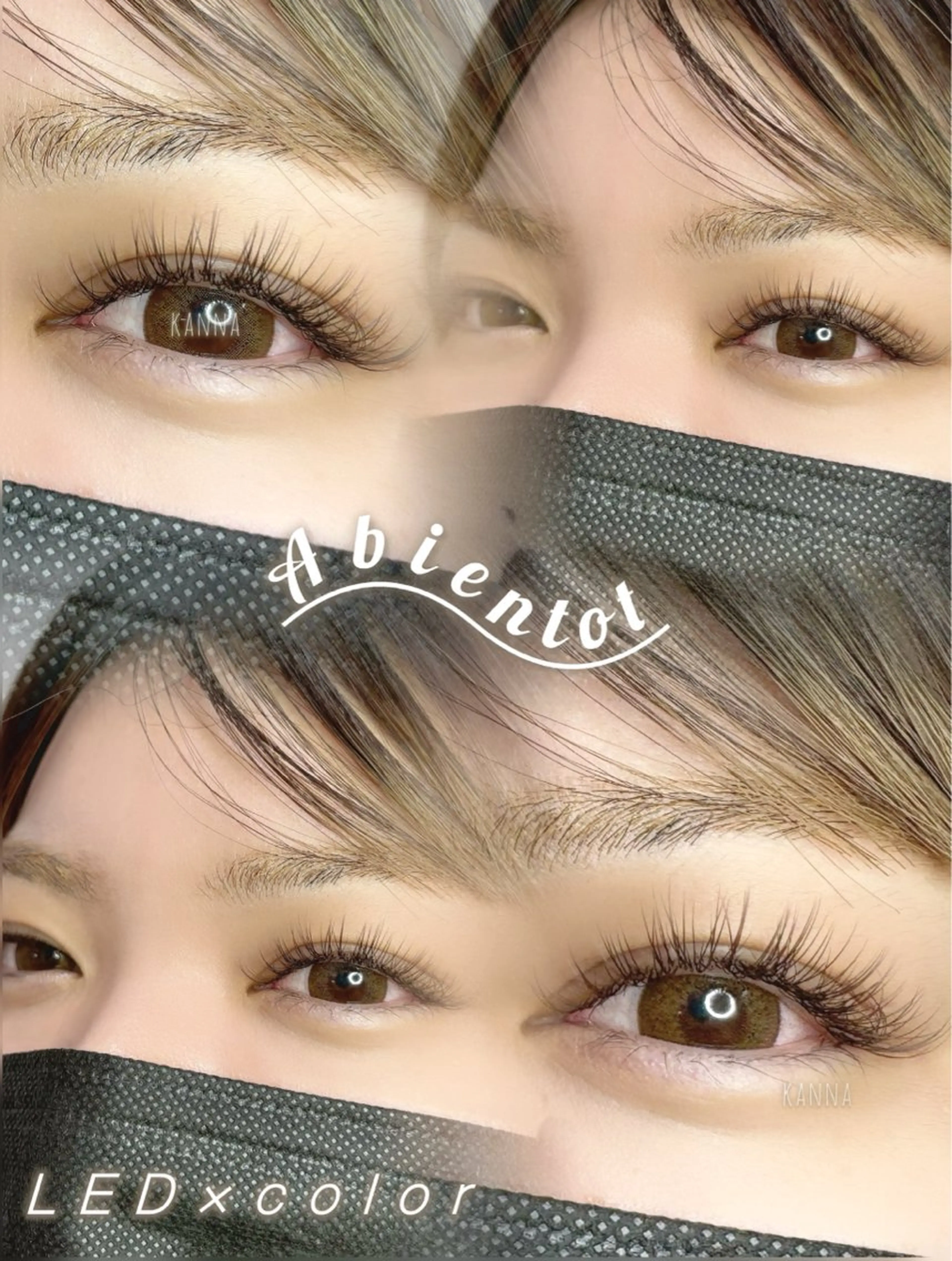 マツエク・マツパ Abientot Kannaのマツエク・マツパデザイン