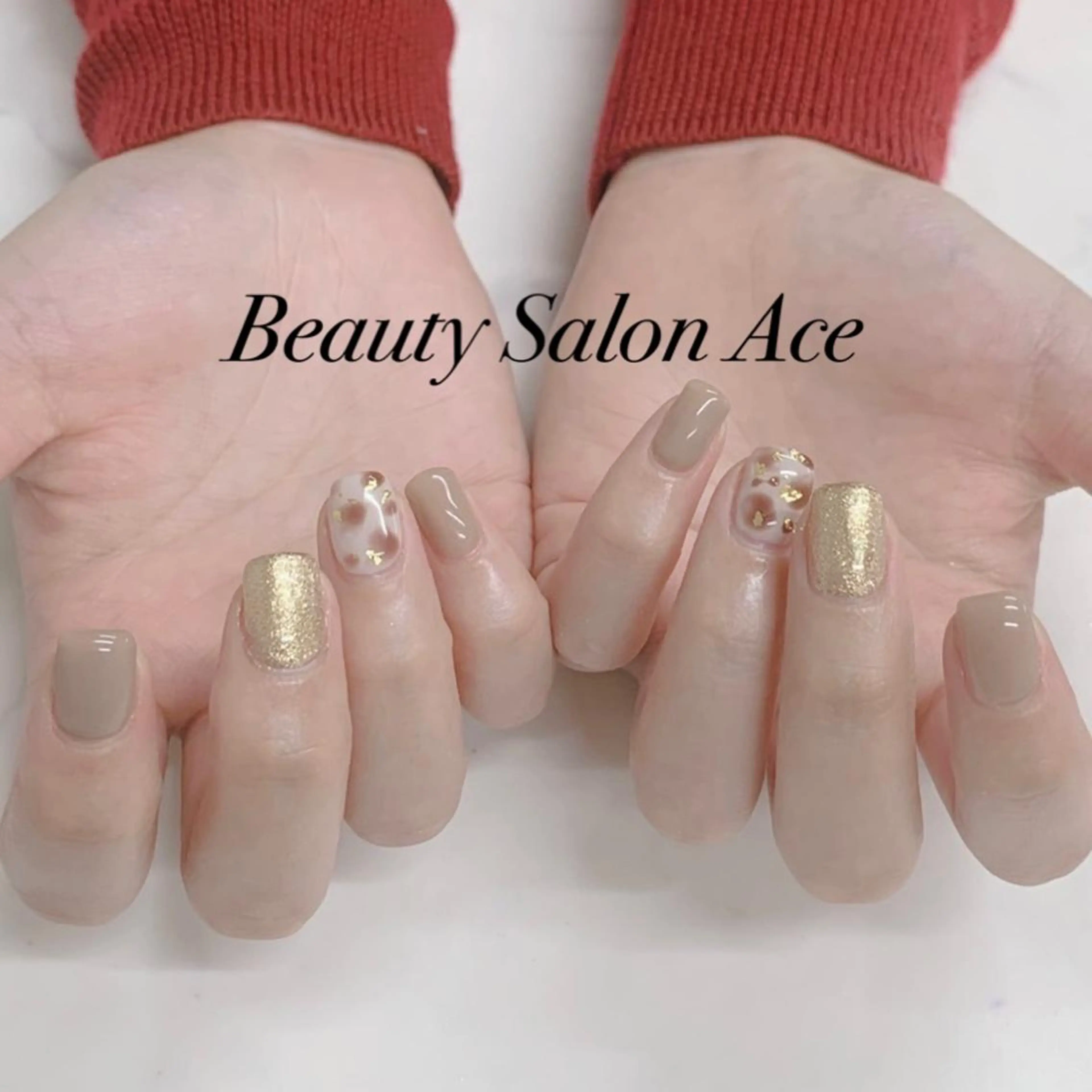 ネイル メンズネイル ハンドネイル ハンドケア Beauty Salon Ace（ネイルサロン　エース）所属・池袋フィルイン Ace♡長さだしのネイルデザイン