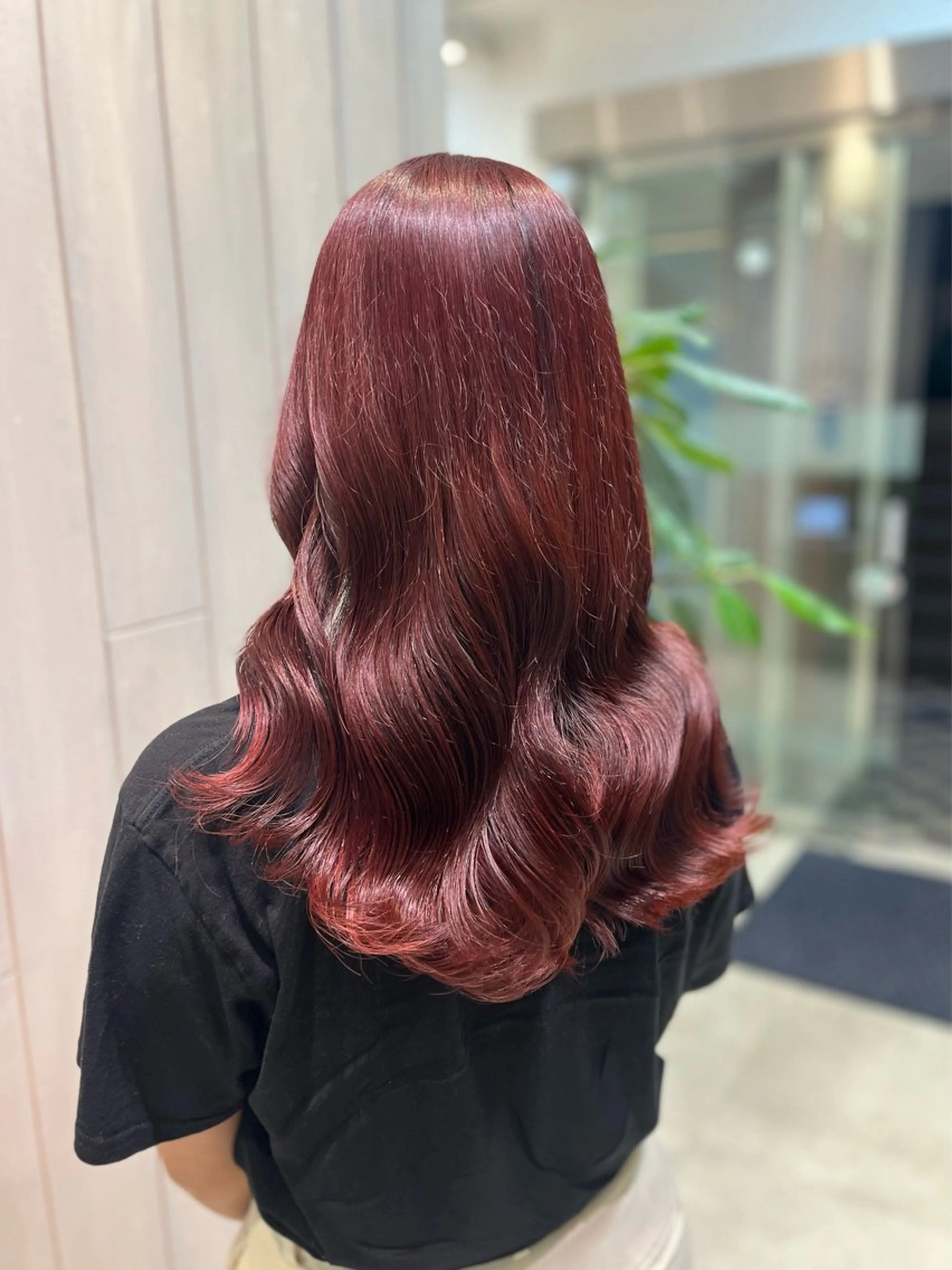セミロング カラー ヘアアレンジ ヘアカラー トリートメント ヘッドスパ ヘアセット GO TODAY SHAiRE SALON  原宿verno店所属・完全💗マンツーマン marinのヘアスタイル