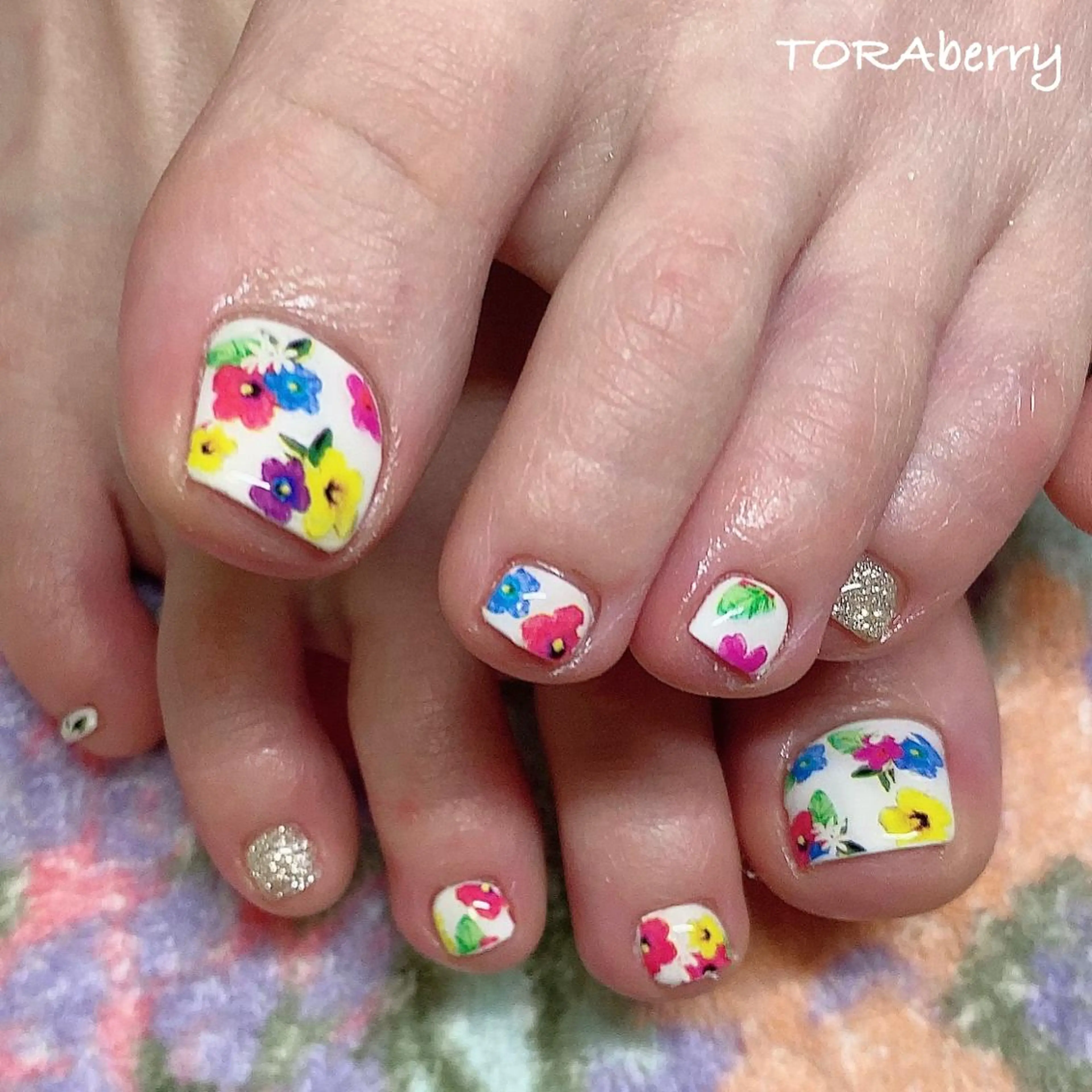 ネイル フットネイル ネイリスト なつみのネイルデザイン