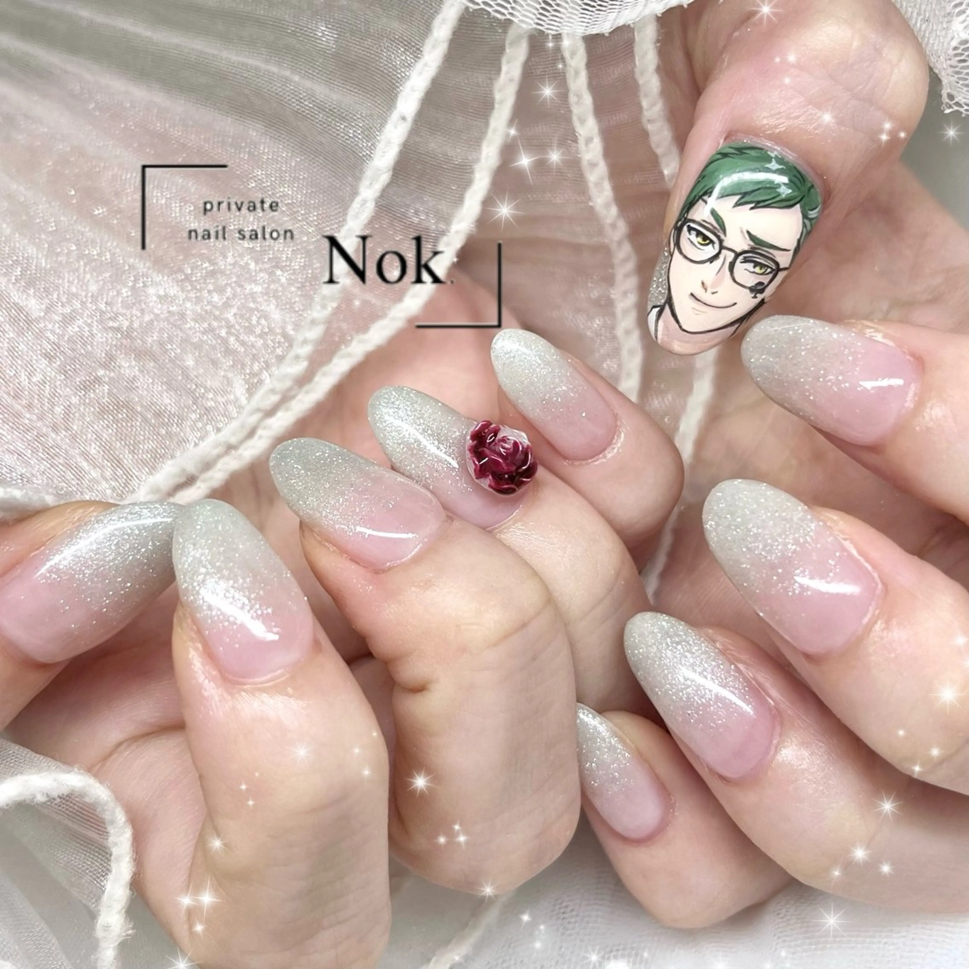 ネイル ハンドネイル 池袋痛ネイル Nok. 渡辺のネイルデザイン