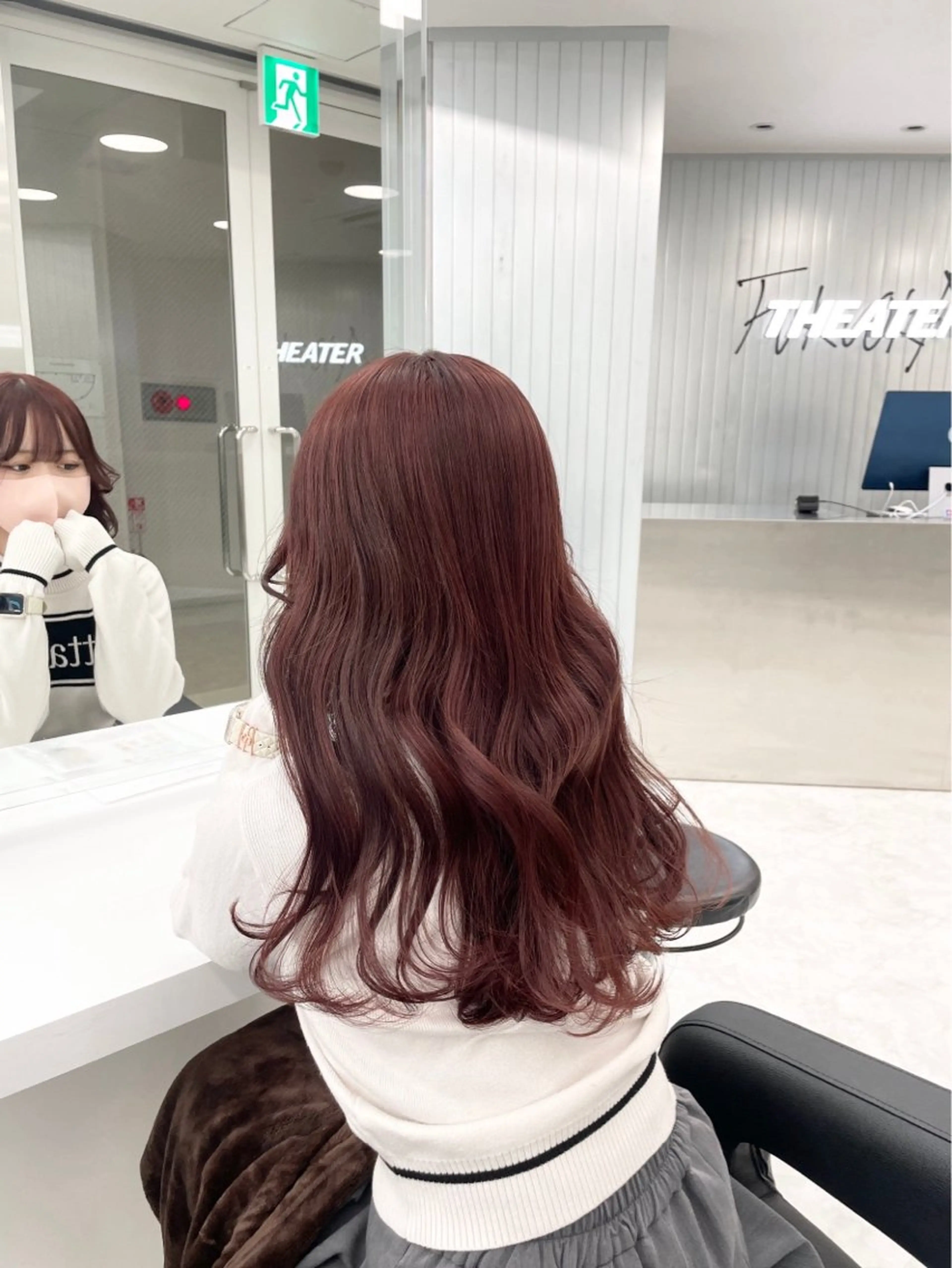 ロング カラー カット ヘアカラー ヘッドスパ ヘアセット 透明感ハイトーン☁️ 斗和🫧天神のヘアスタイル