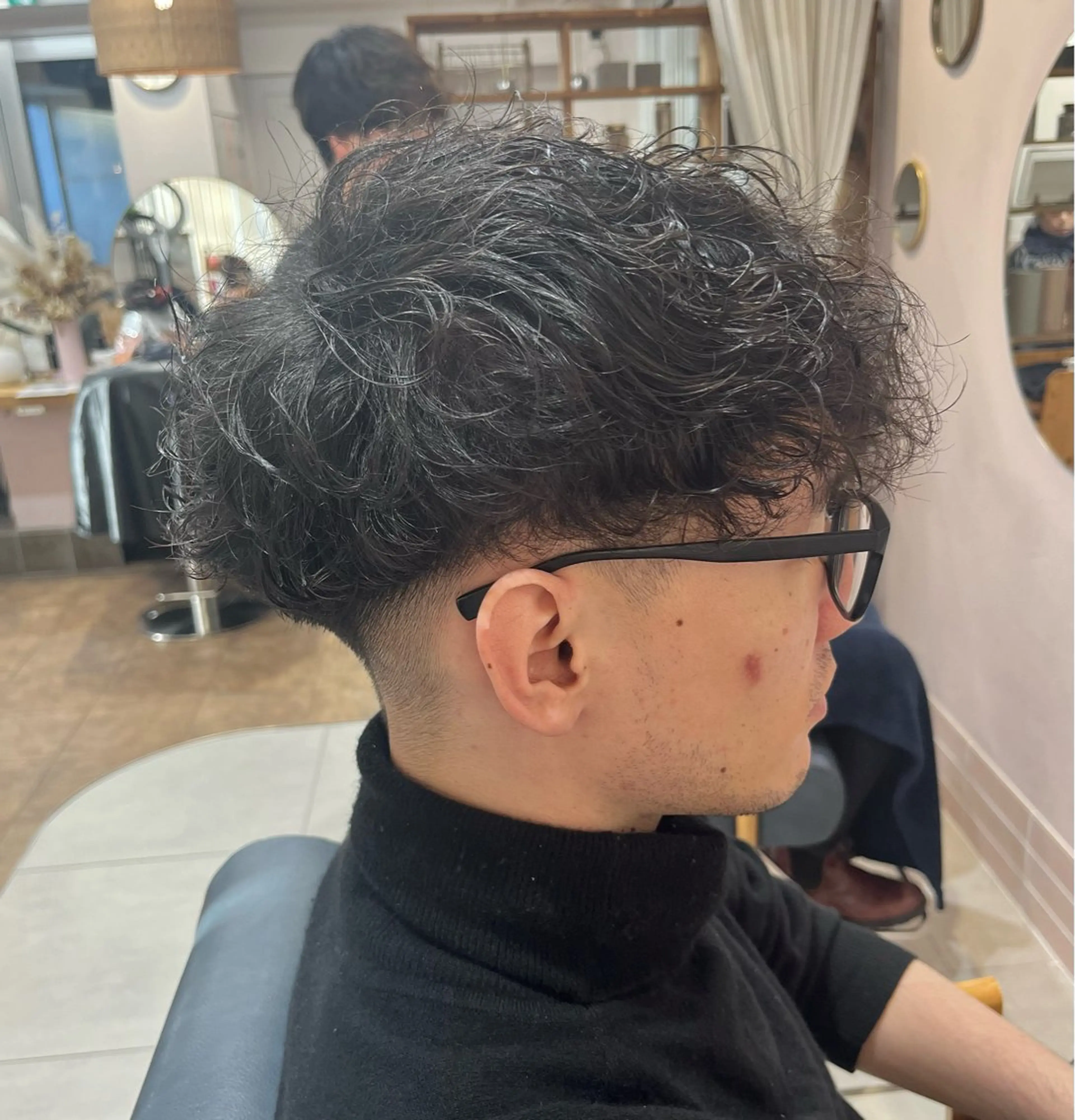パーマ メンズ メンズパーマ カット パーマ 北村 優斗のヘアスタイル