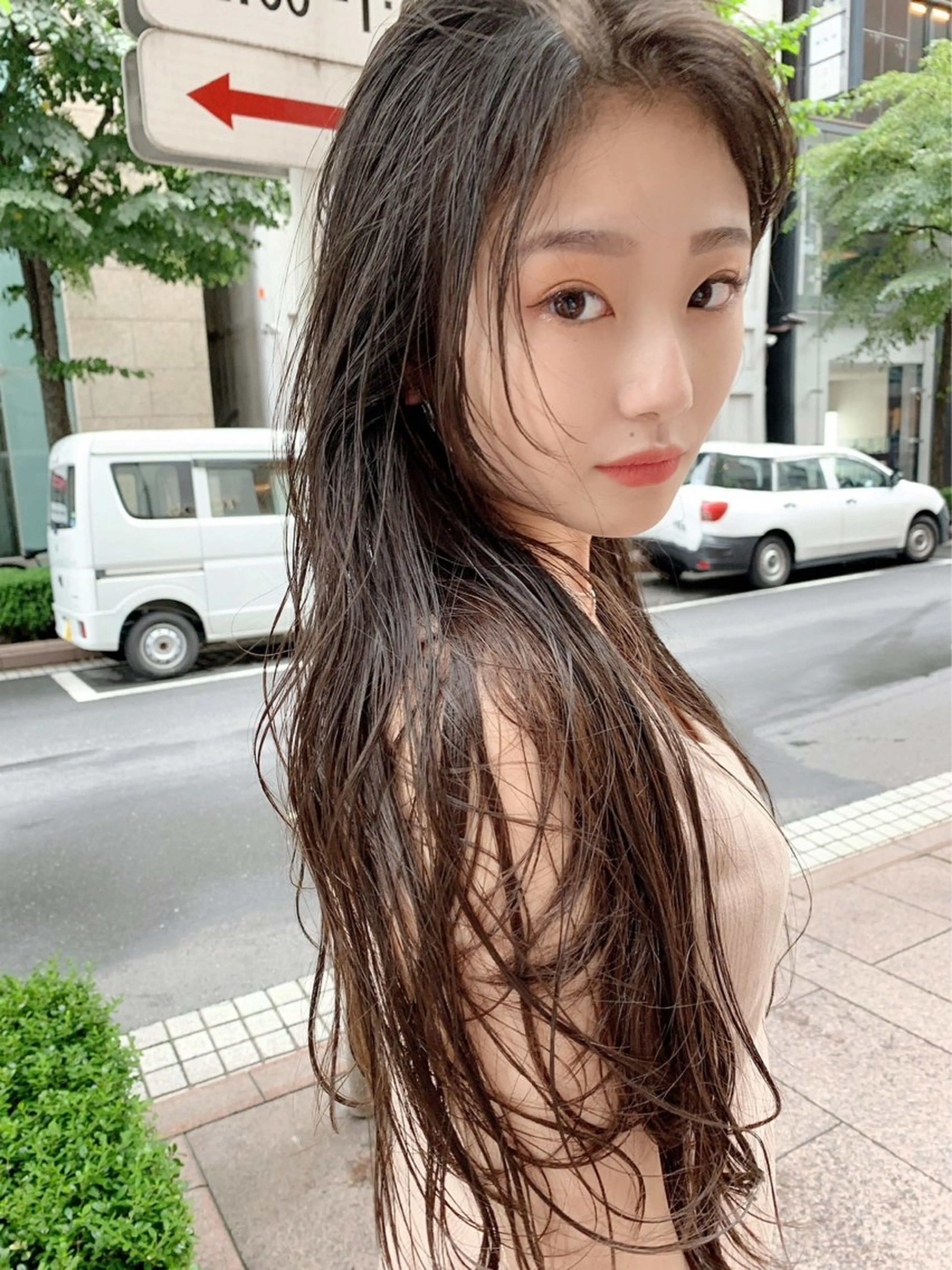ロング カラー ロング amble luxe 髪質改善 💕のヘアスタイル